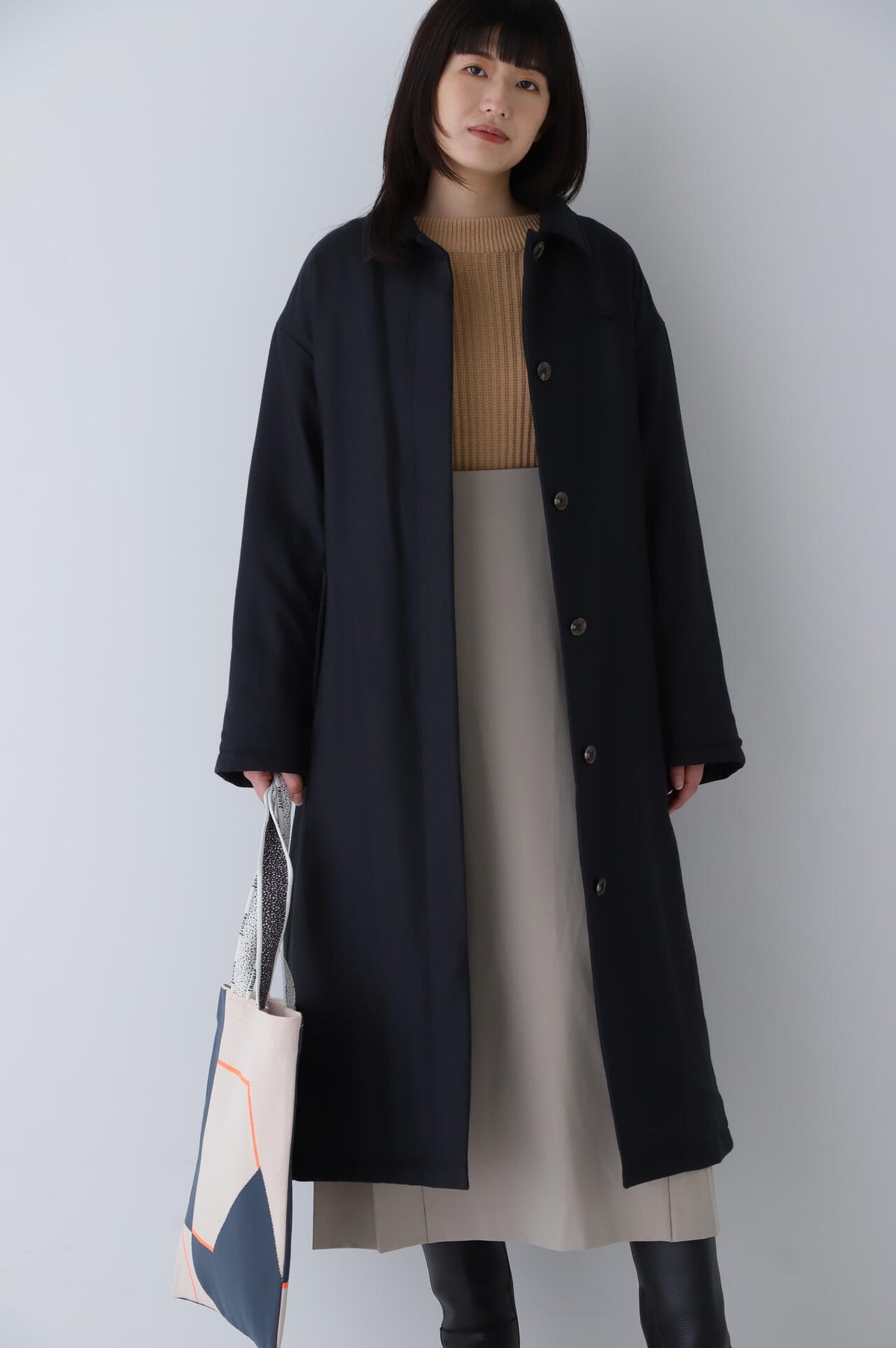 菊池亜希子×ＬＥＥ×ｈｗ　中綿コート