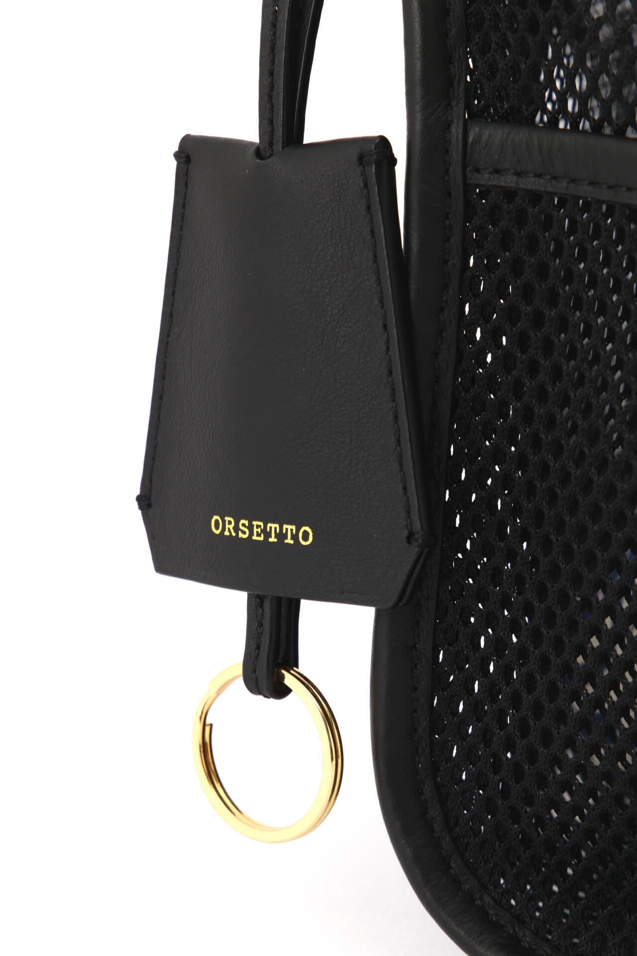 【ORSETTO】ナイロンメッシュバッグ