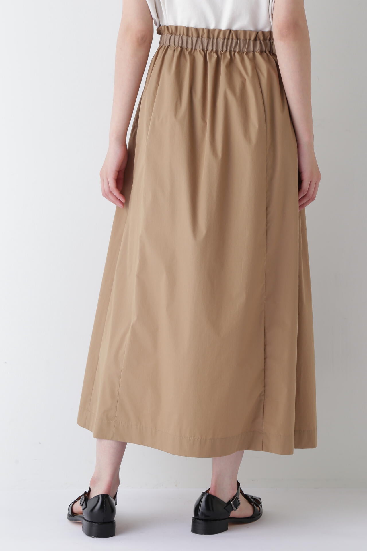 【WEB限定サイズ】コットンPEタックスカート