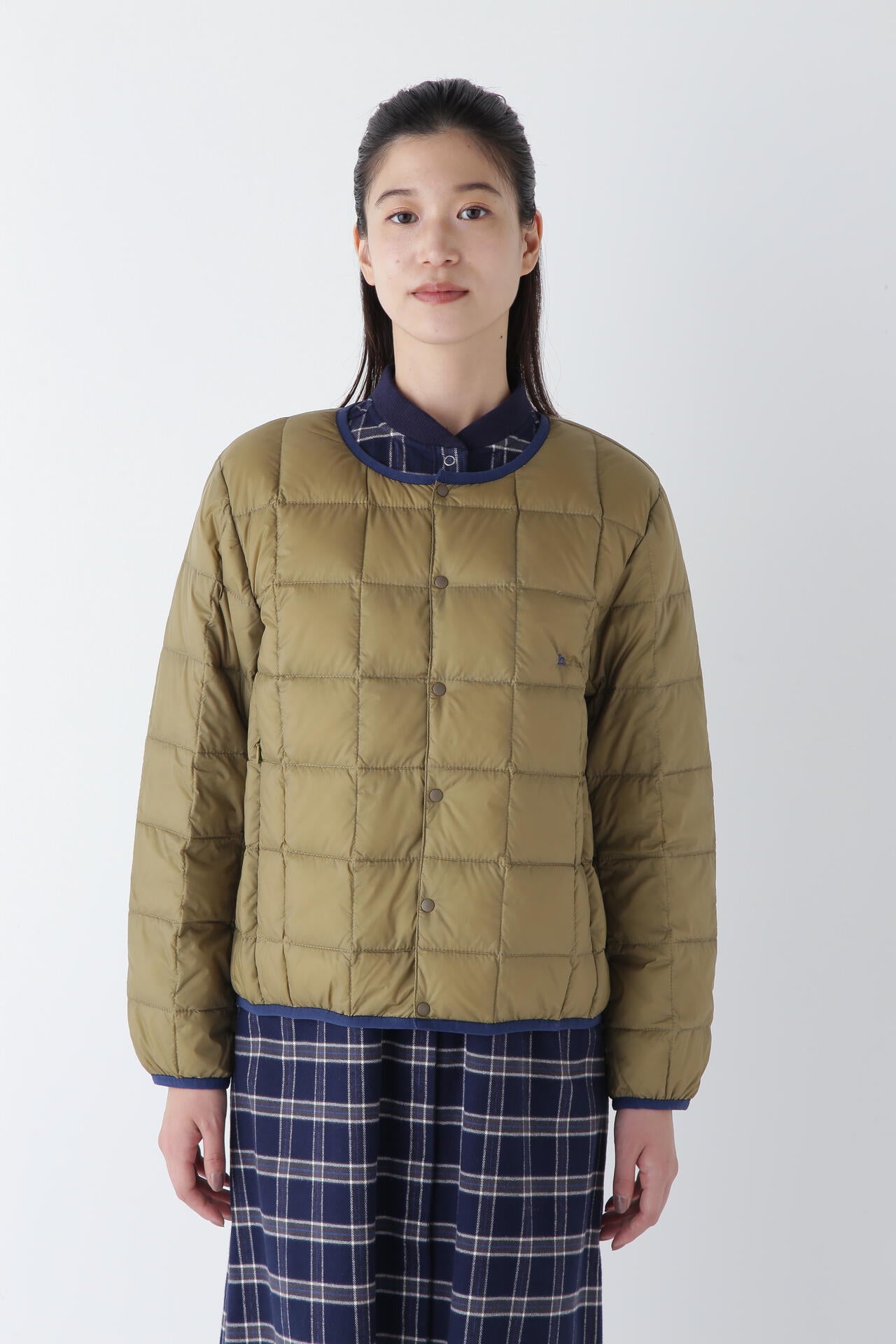 【WEB・一部店舗限定サイズ】TAION×hwコラボ　クルーネックボタンダウンジャケット