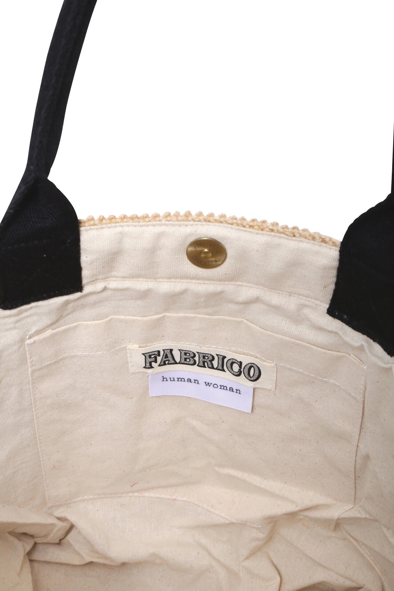 【FABRICOコラボ】ジュートバッグボーダー