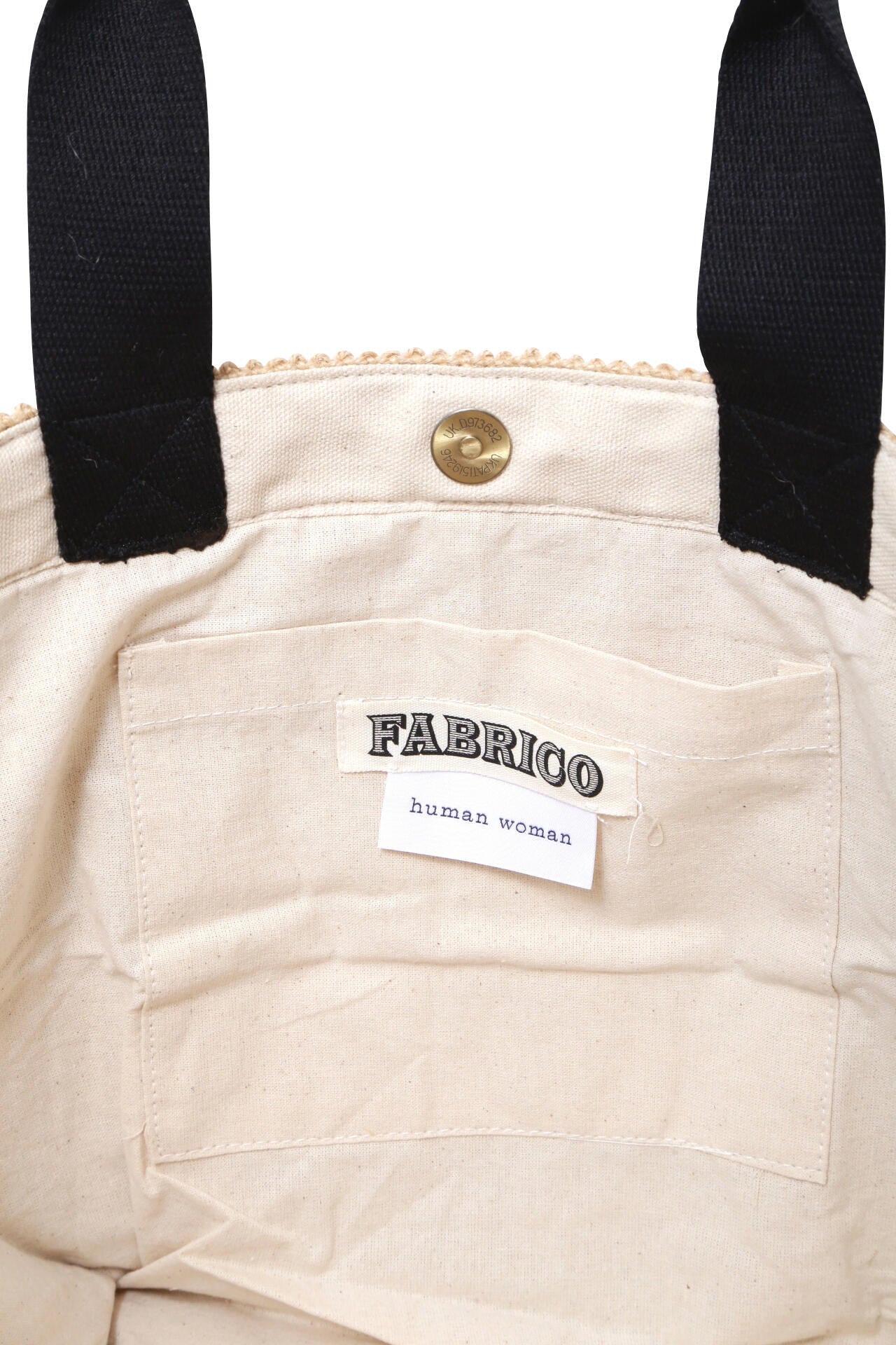 【FABRICOコラボ】ジュートバッグmerci