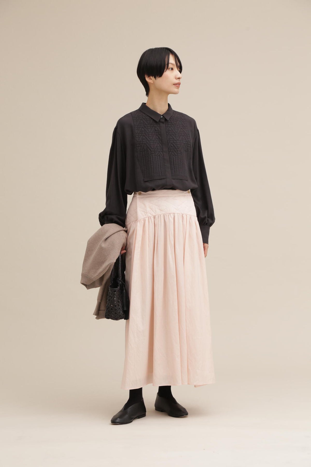 キルティングスカート