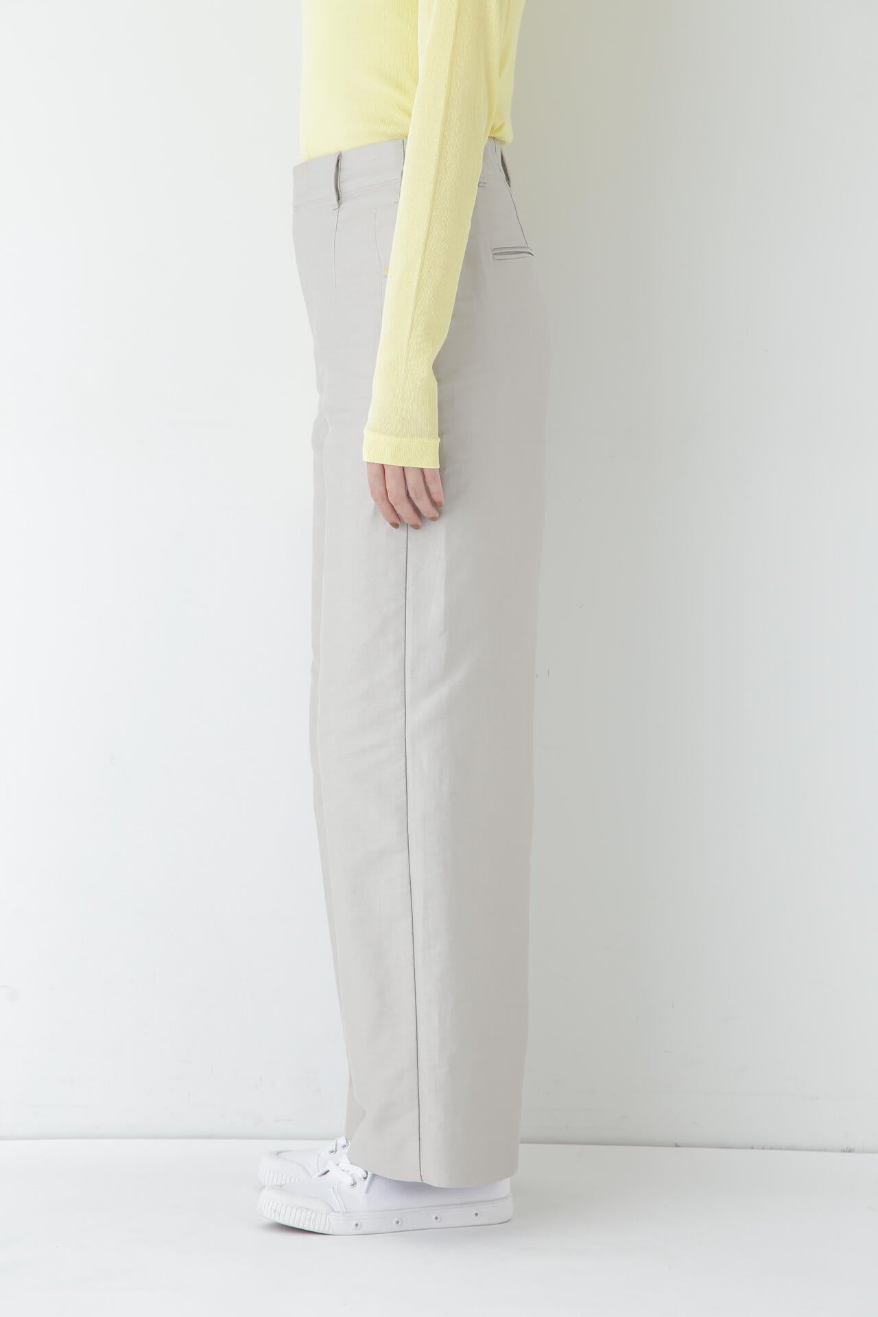 OGライトモールスキンセミワイドパンツ