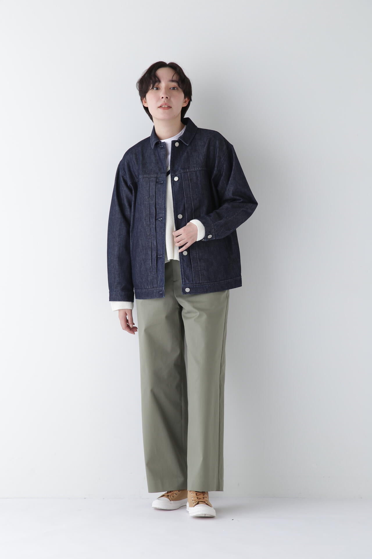 【WEB限定サイズ】ストレッチチノパンツ