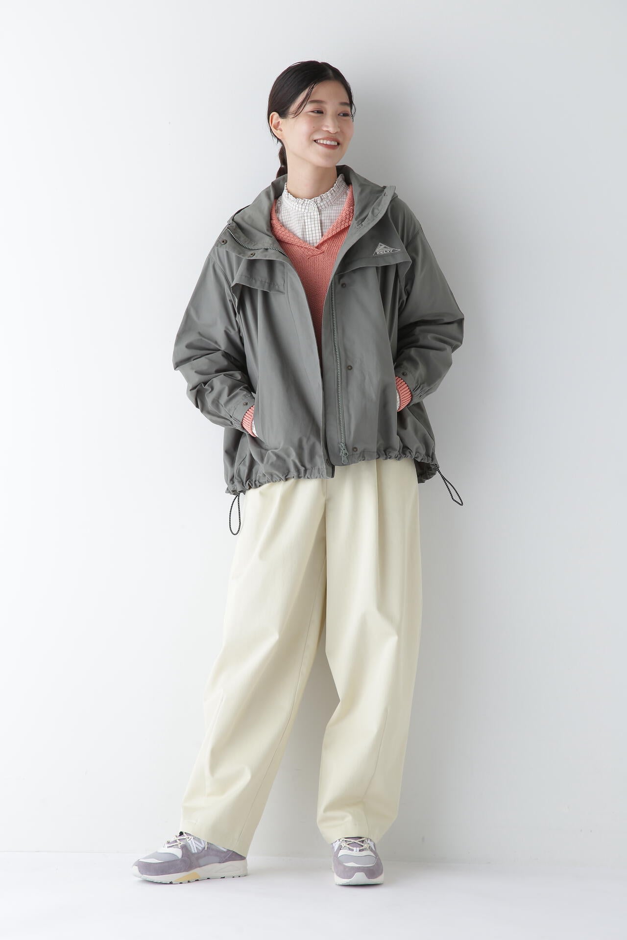 ツイルクロスバレルパンツ