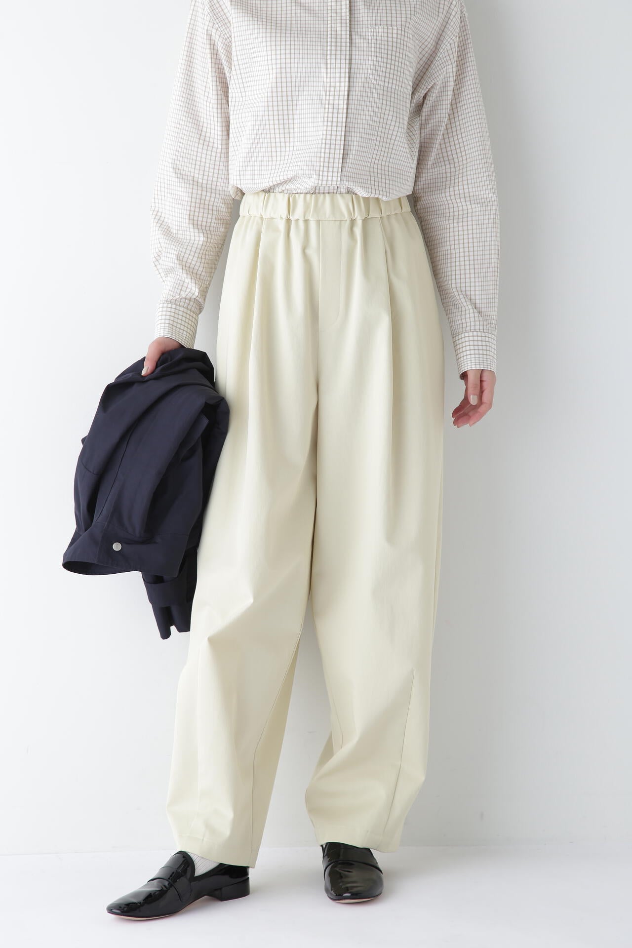 ツイルクロスバレルパンツ