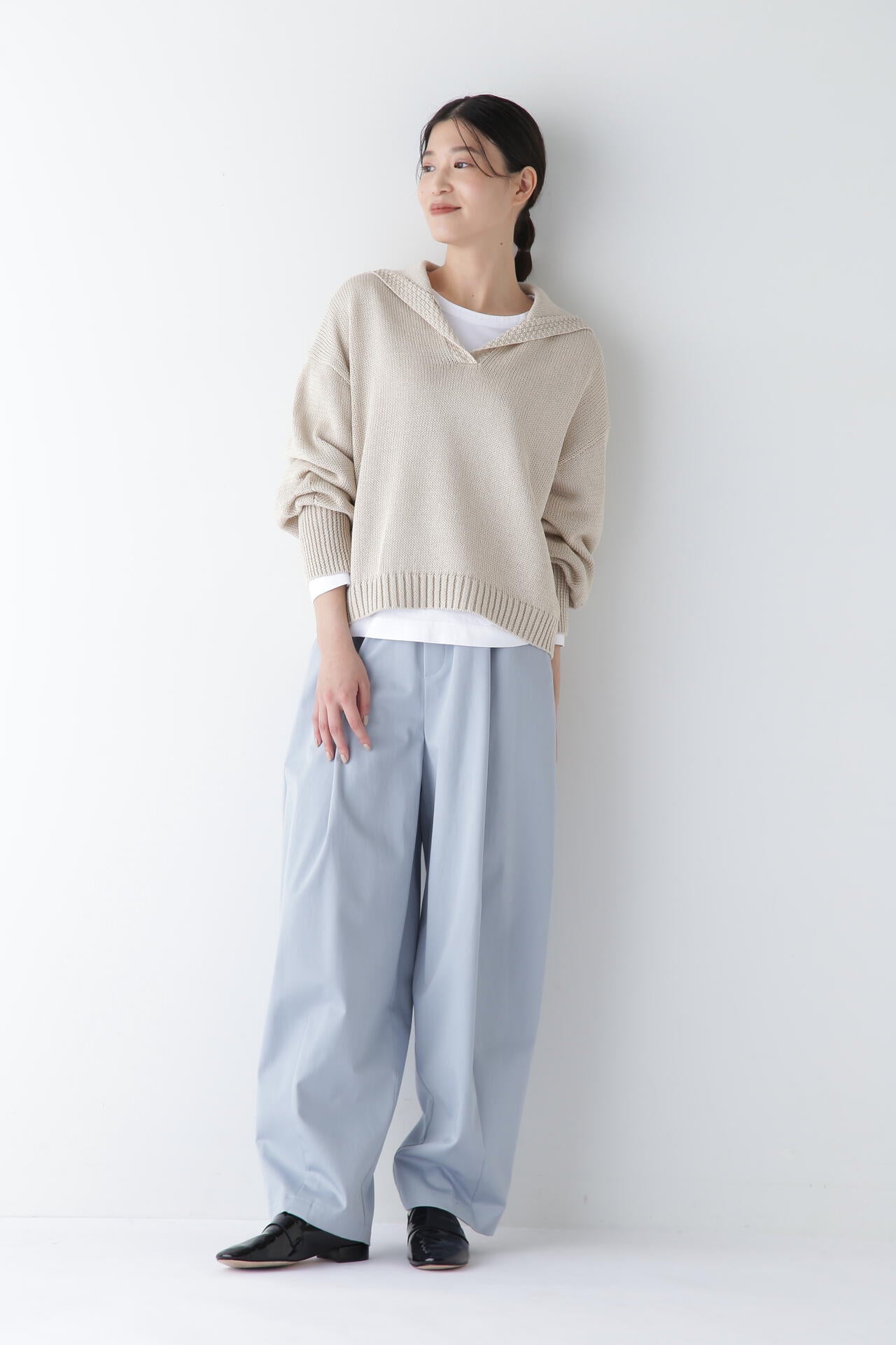ツイルクロスバレルパンツ