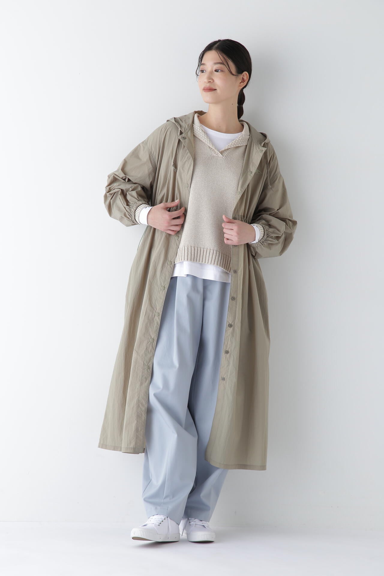 ツイルクロスバレルパンツ