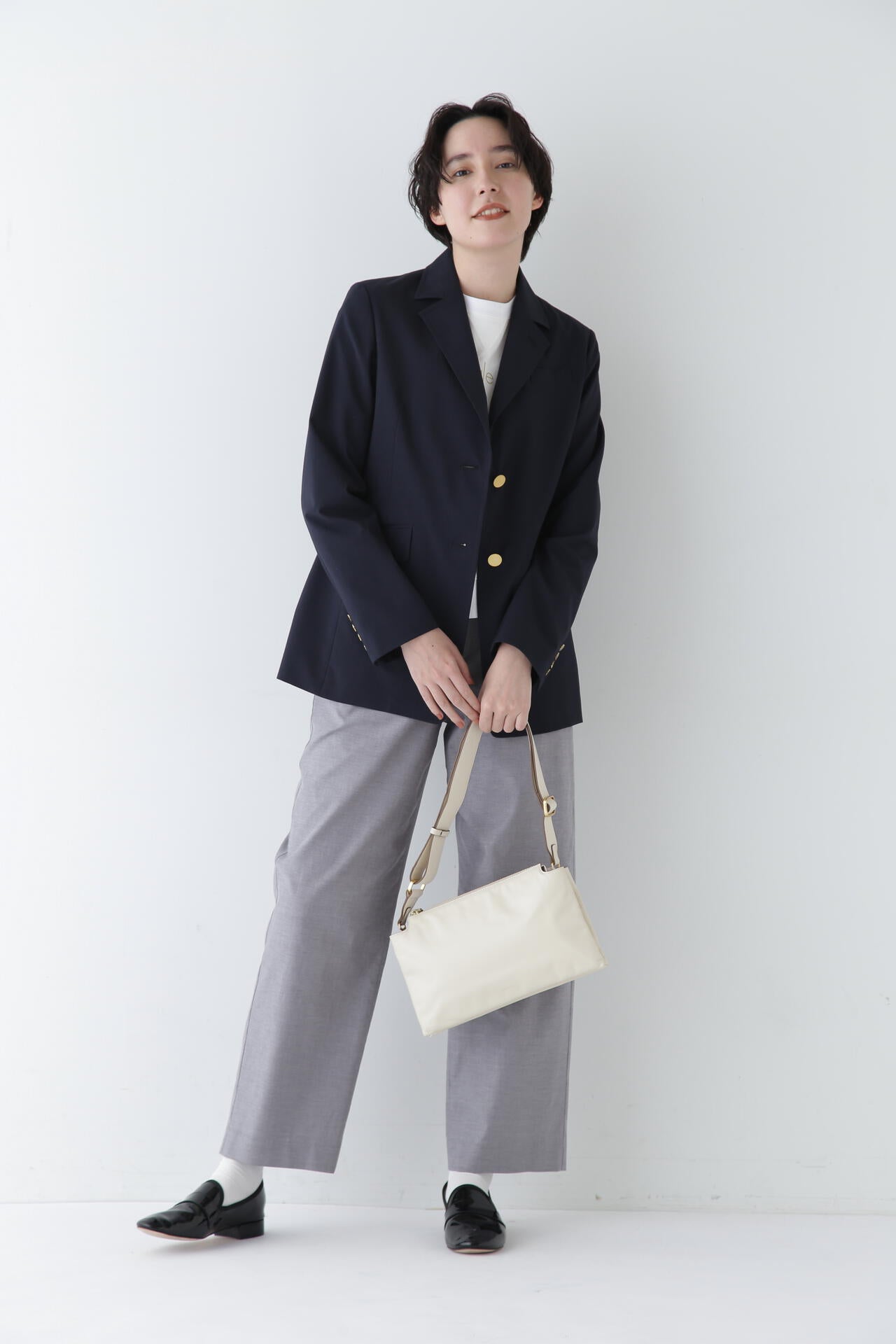 ドビーストレッチストレートパンツ