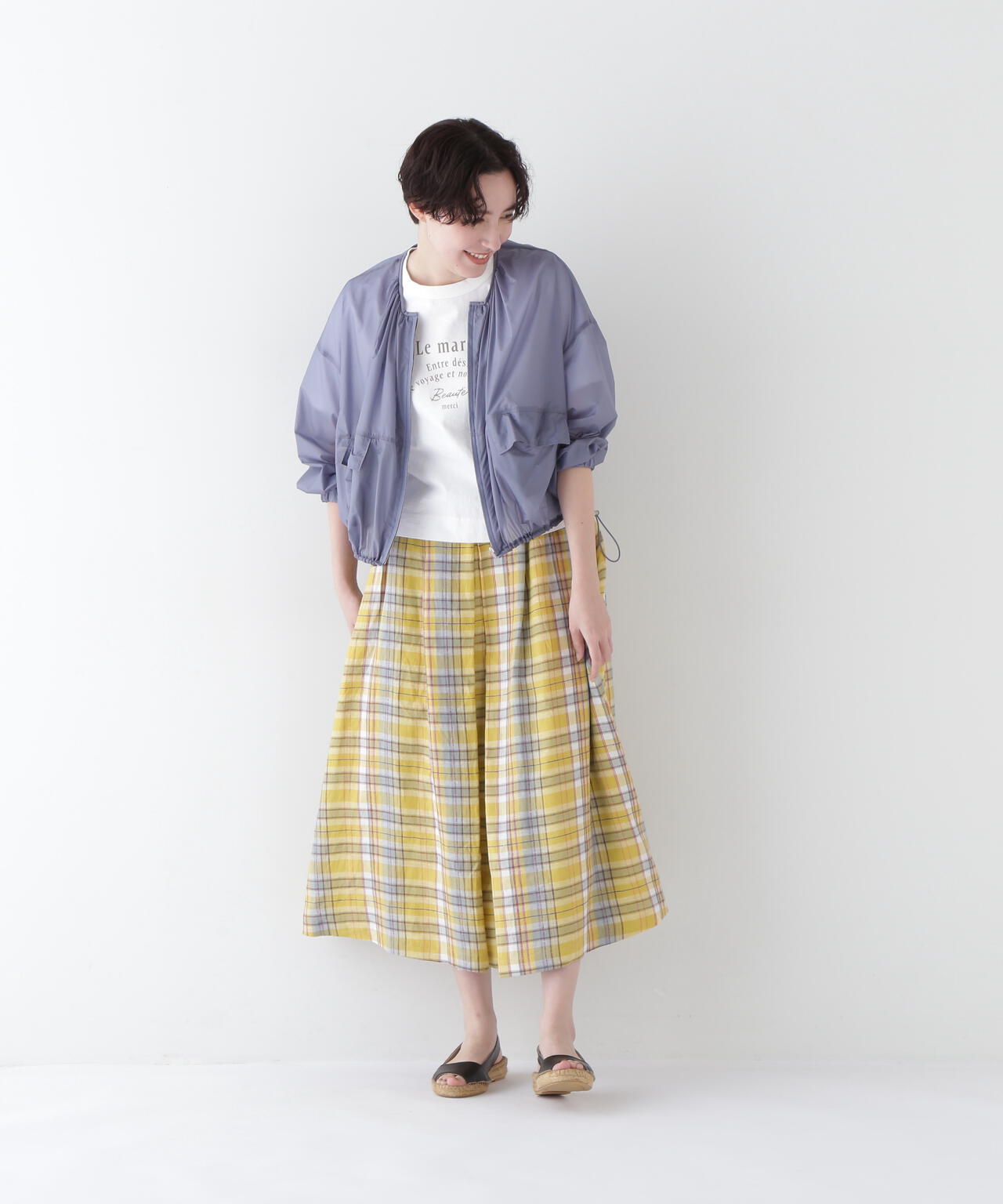【撥水】ライトタフタブルゾン