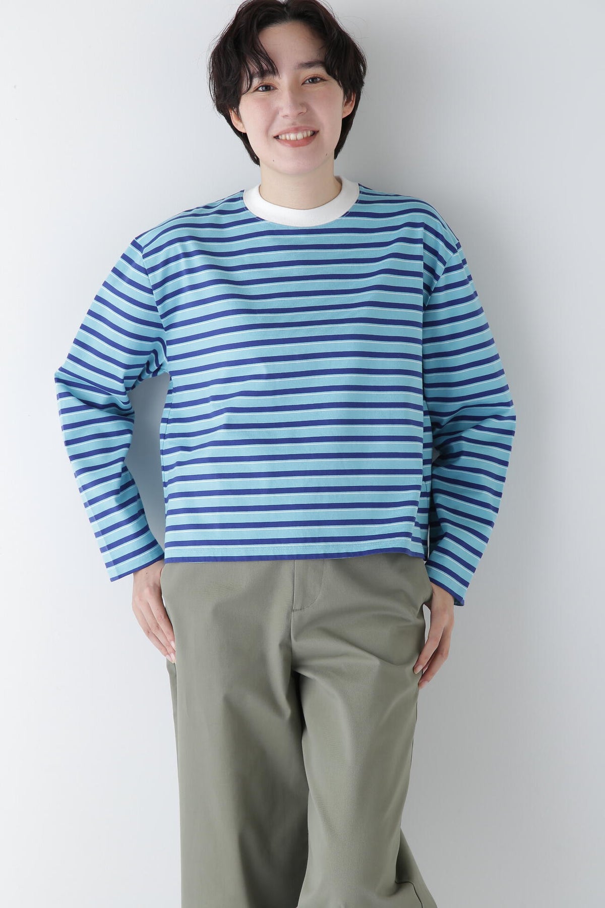 ボーダーボックスＴシャツ