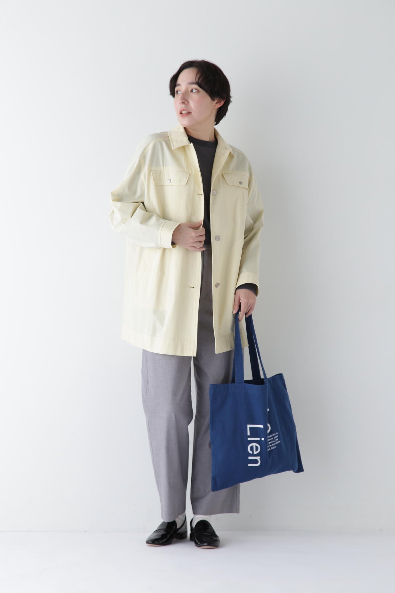 【WEB限定カラー】ミニ裏毛ロゴトレーナー