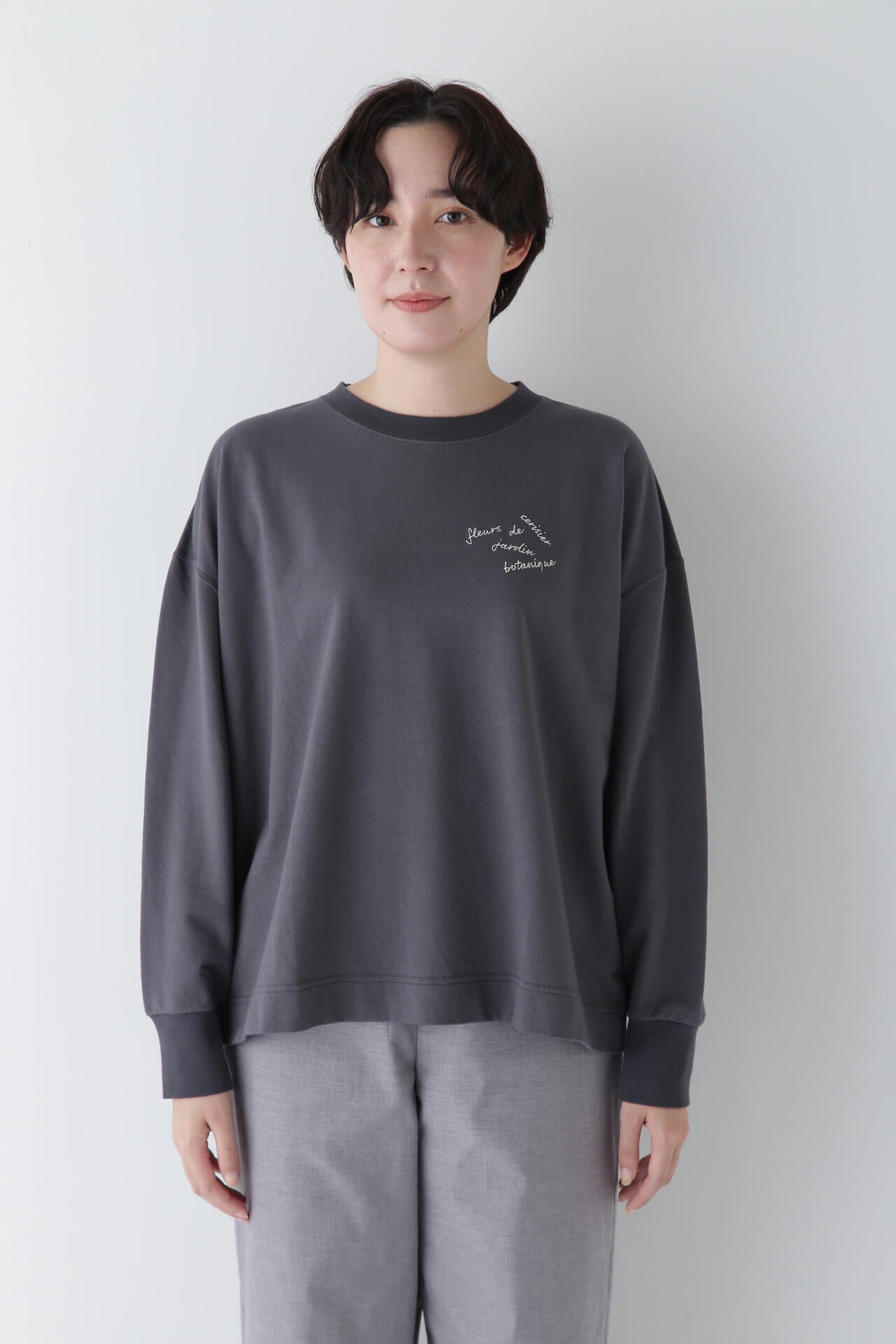 【WEB限定カラー】ミニ裏毛ロゴトレーナー