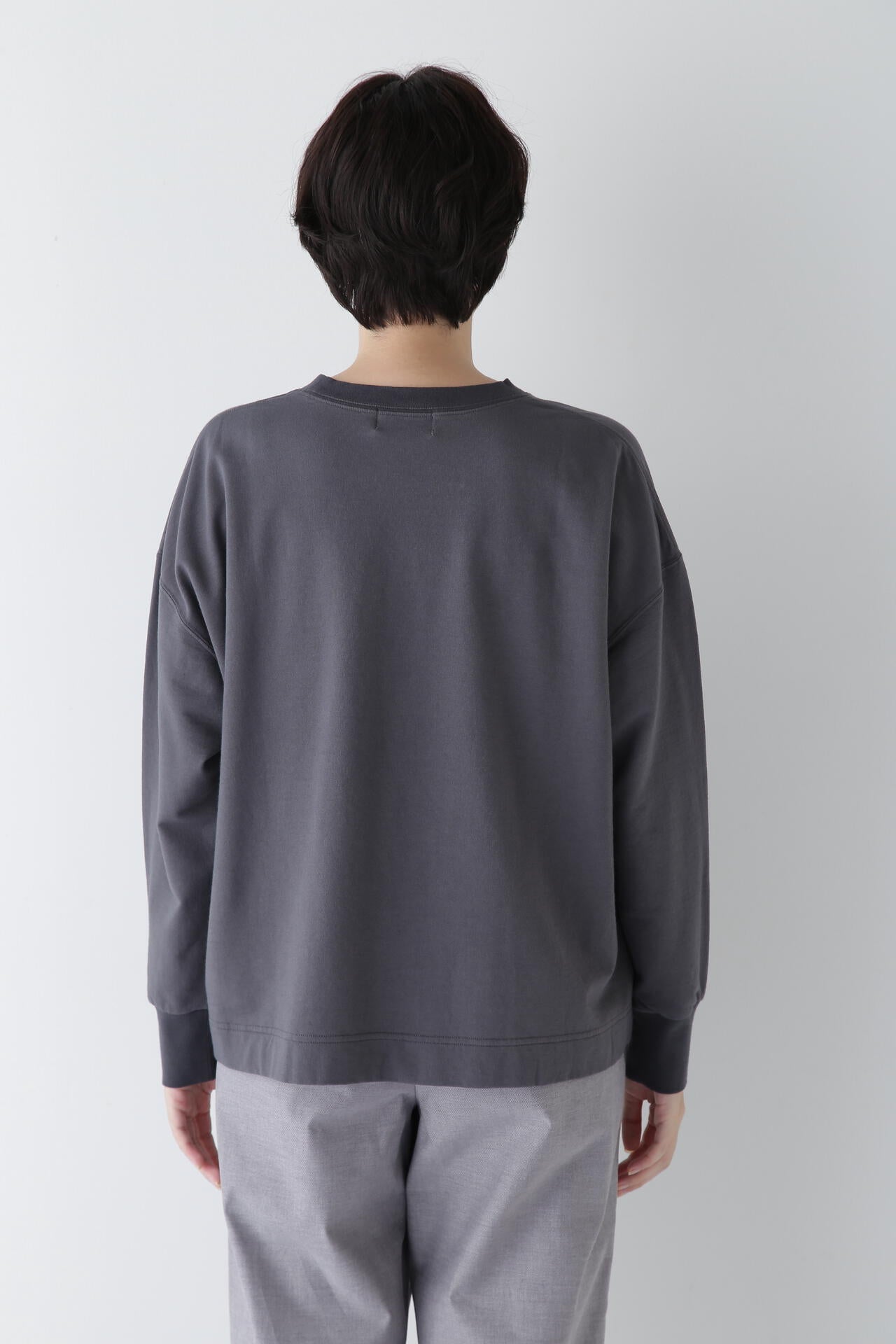 【WEB限定カラー】ミニ裏毛ロゴトレーナー
