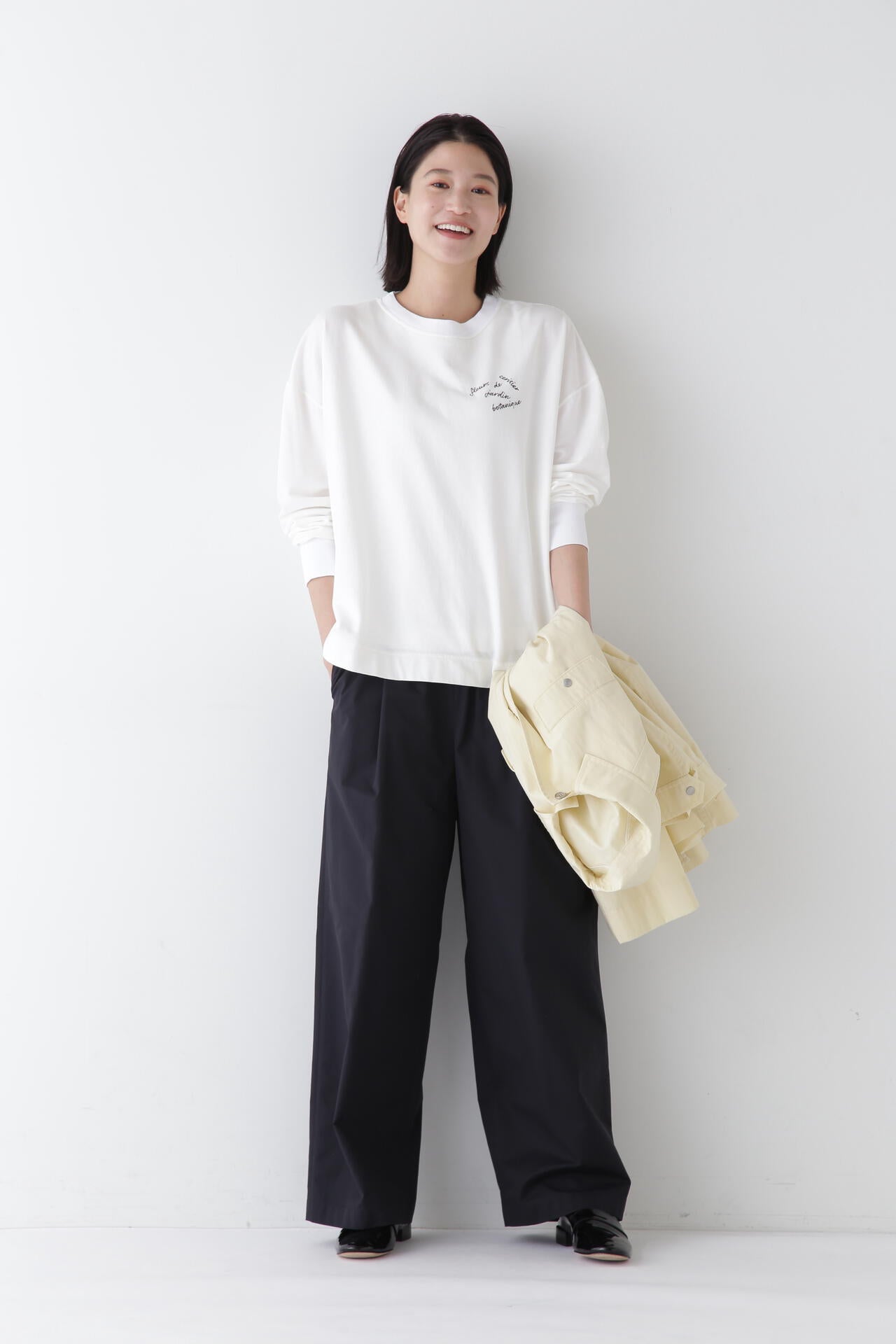 【WEB限定カラー】ミニ裏毛ロゴトレーナー