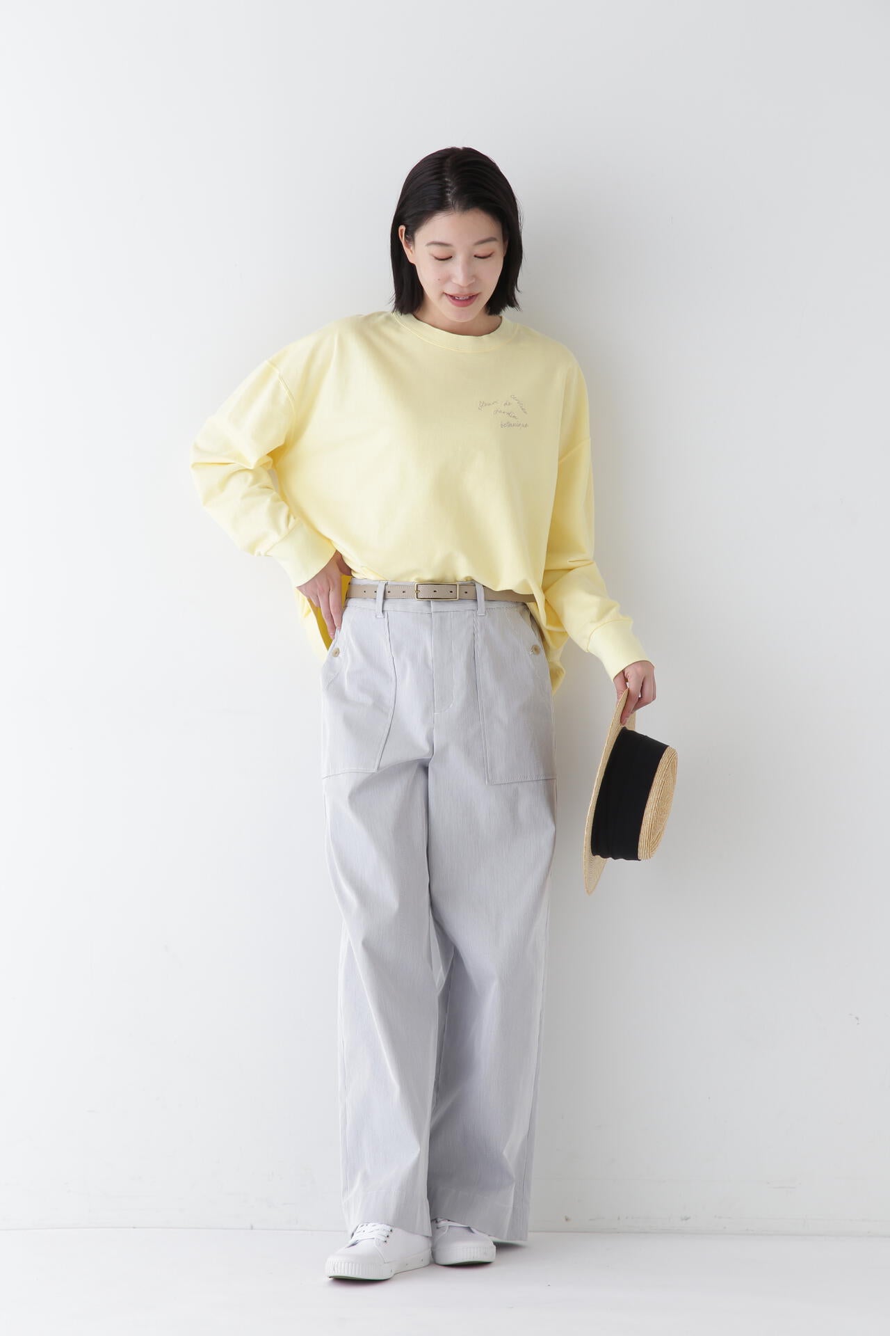 【WEB限定カラー】ミニ裏毛ロゴトレーナー