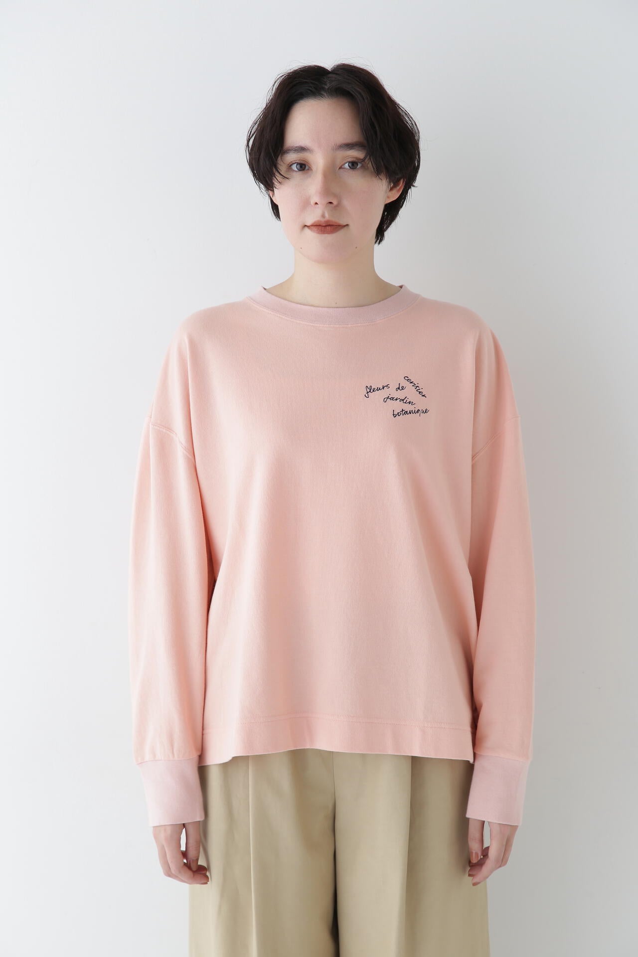 【WEB限定カラー】ミニ裏毛ロゴトレーナー