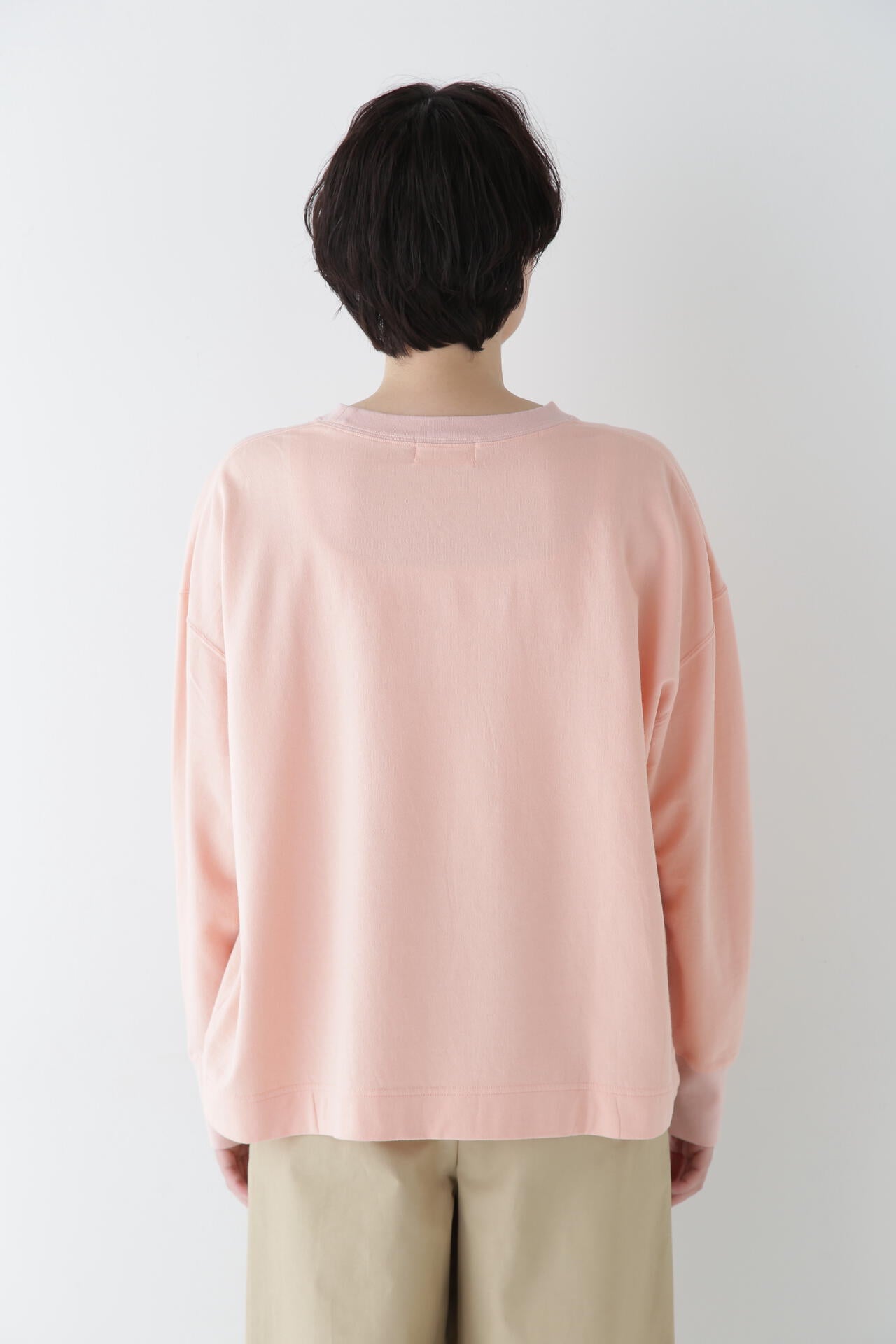 【WEB限定カラー】ミニ裏毛ロゴトレーナー