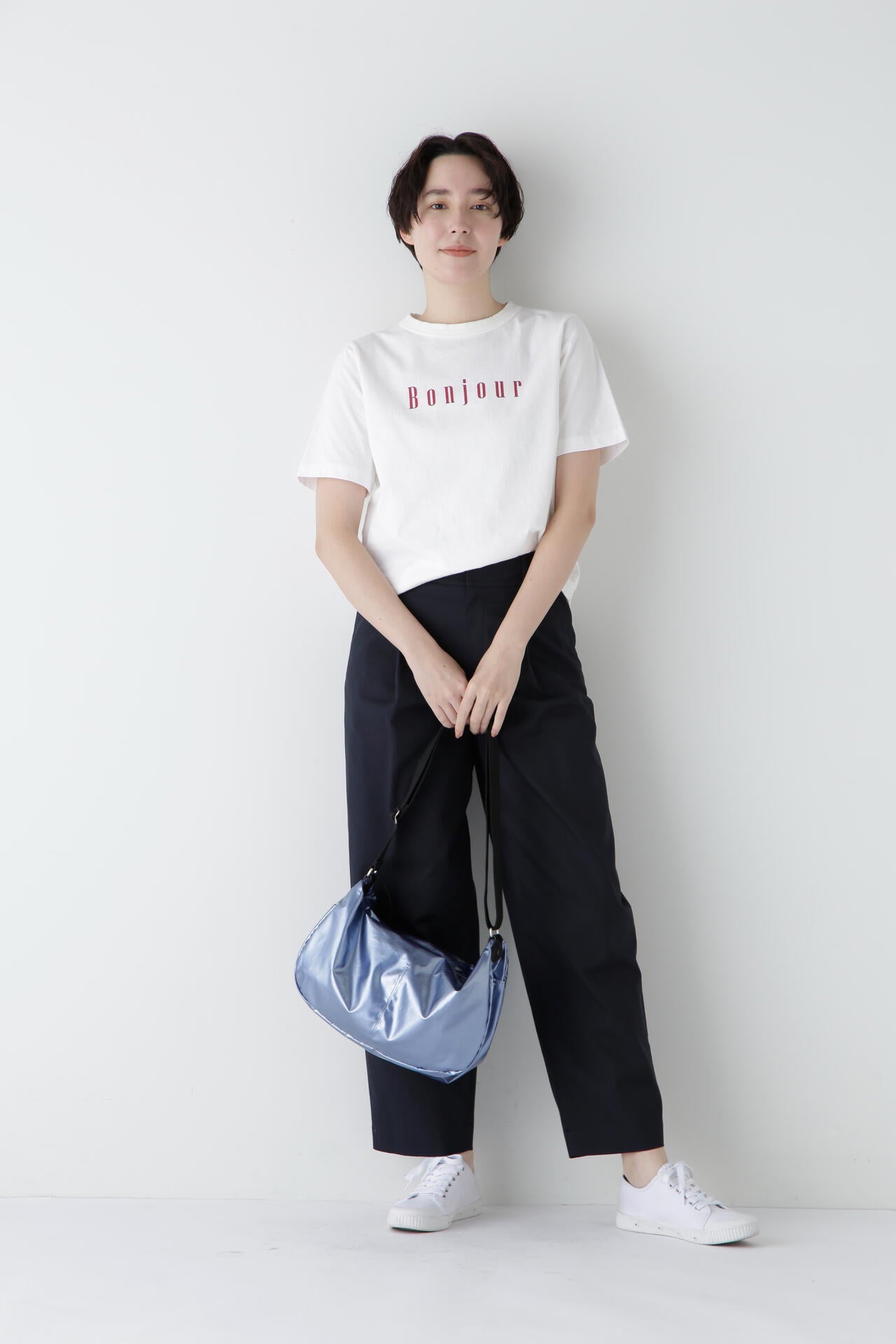 リサイクルコットン度詰天竺Ｔシャツ