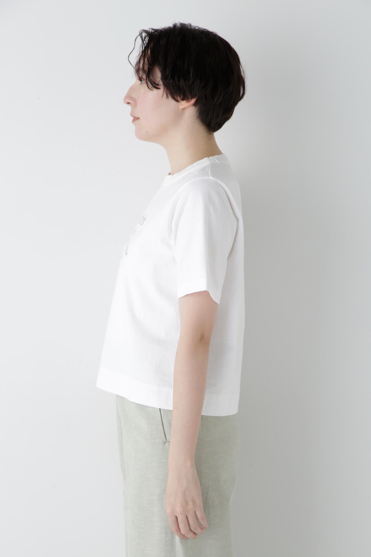 リサイクルコットン度詰天竺Ｔシャツ