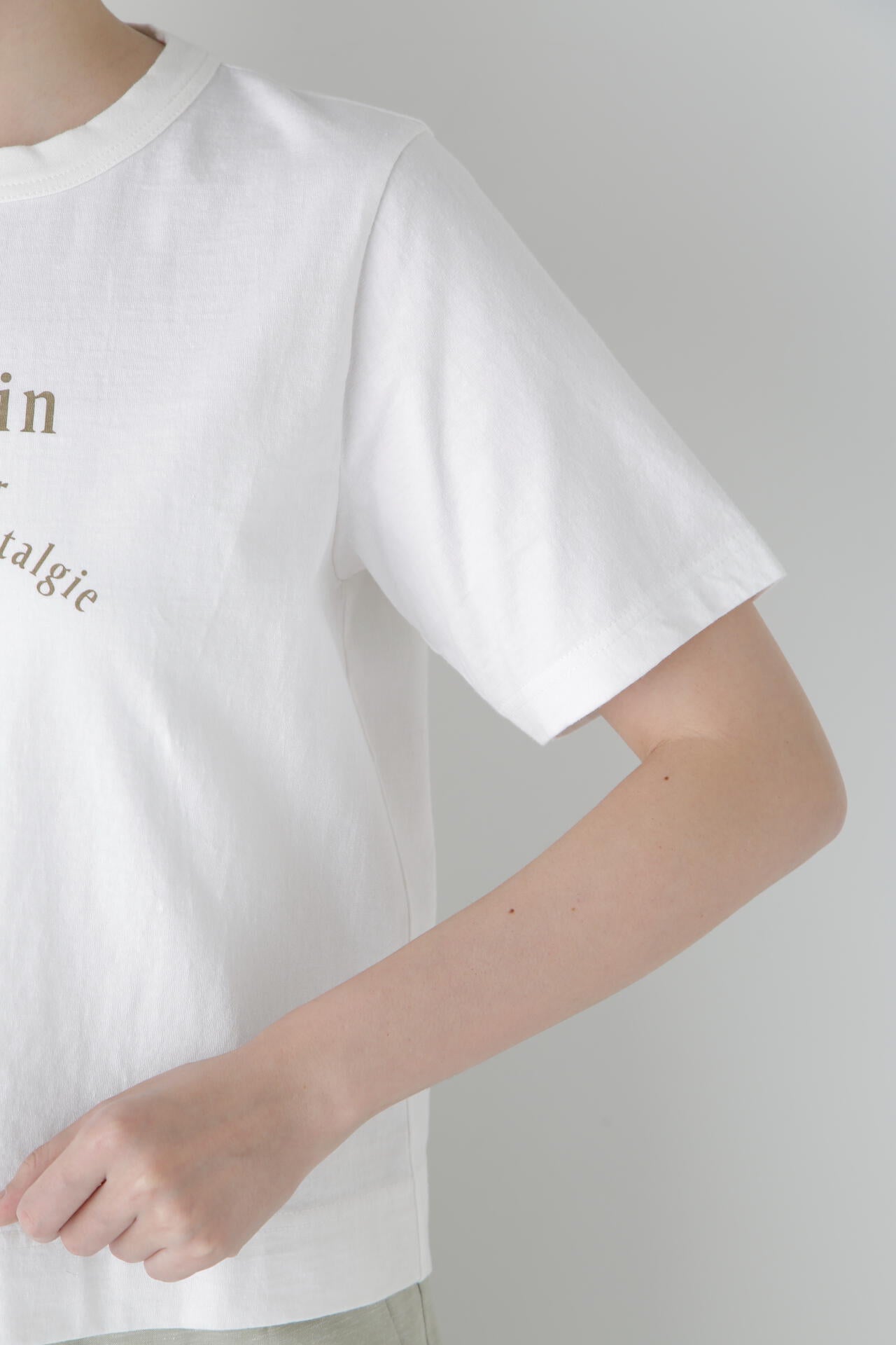リサイクルコットン度詰天竺Ｔシャツ