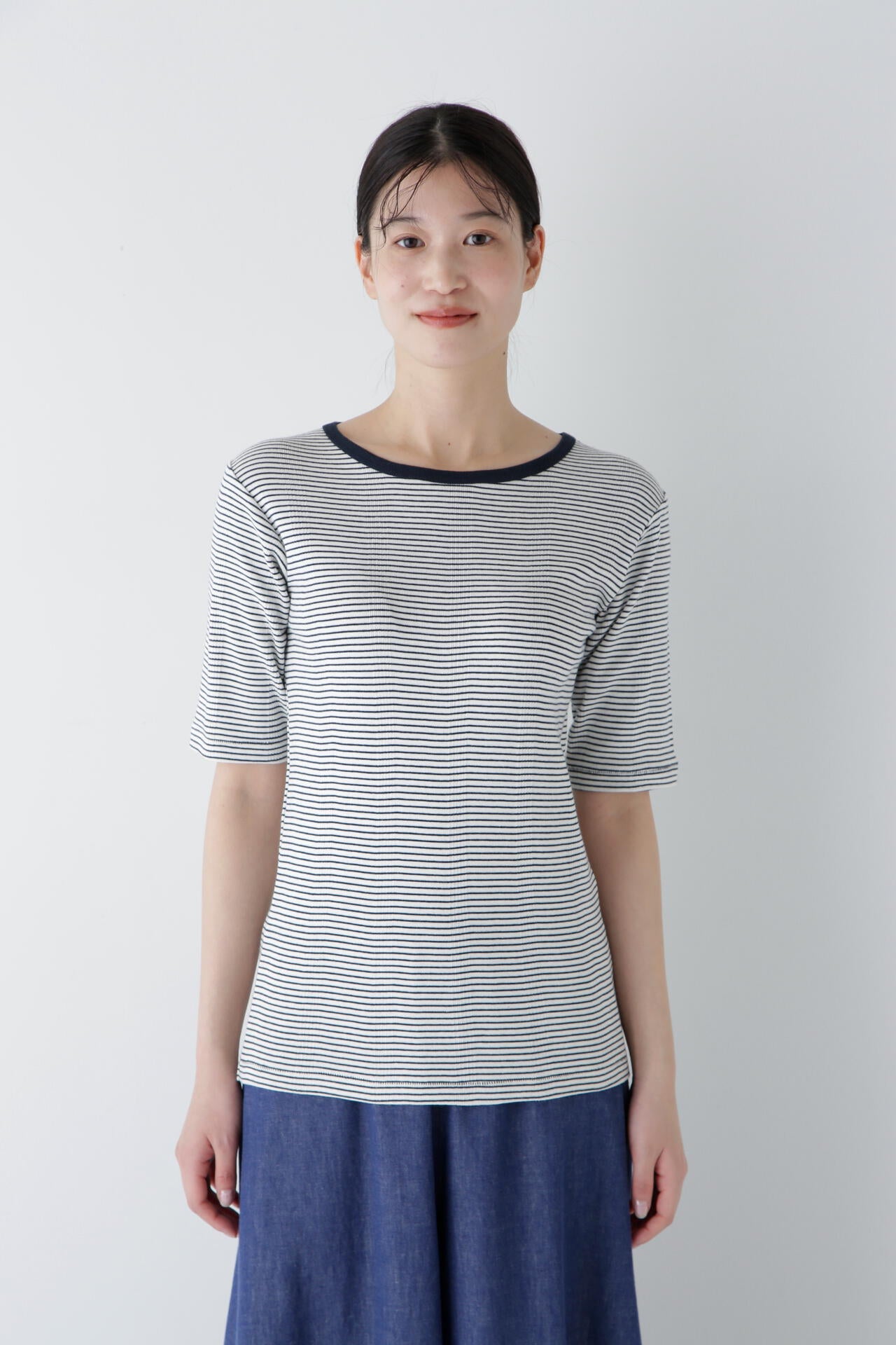 【Millerコラボ】リブクルーＴシャツ
