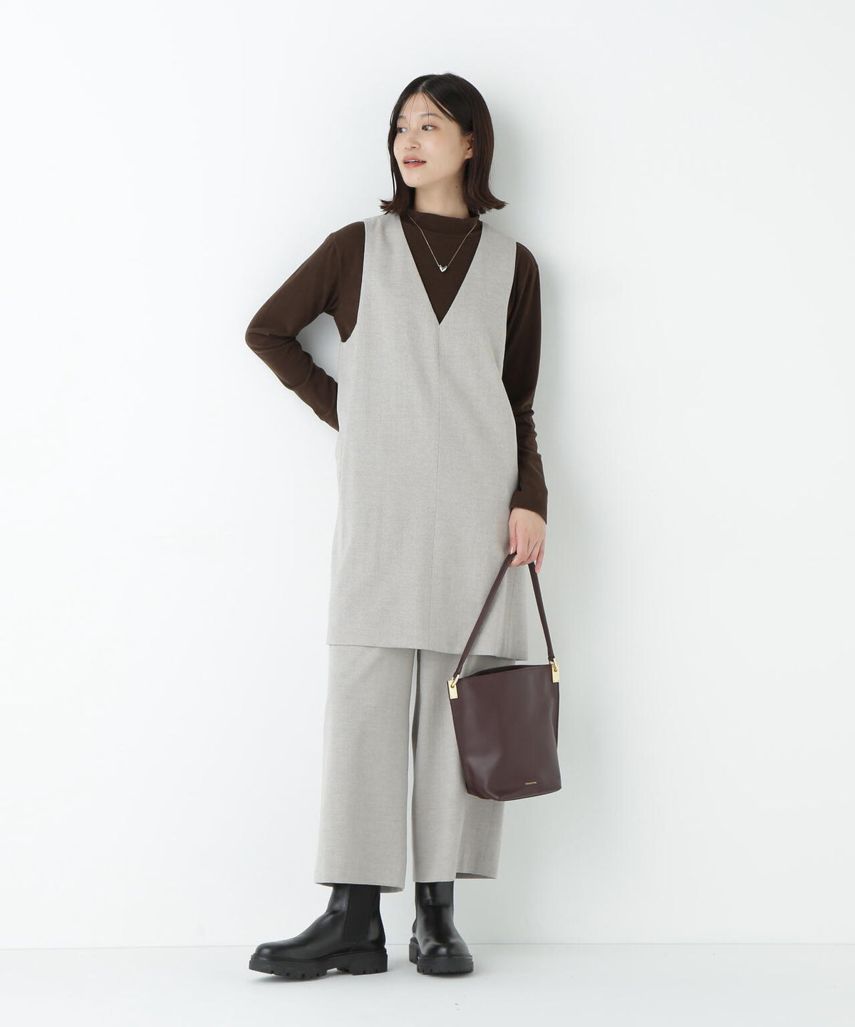 ≪マルチサイズ展開≫ＴＯＰツイルガウチョパンツ