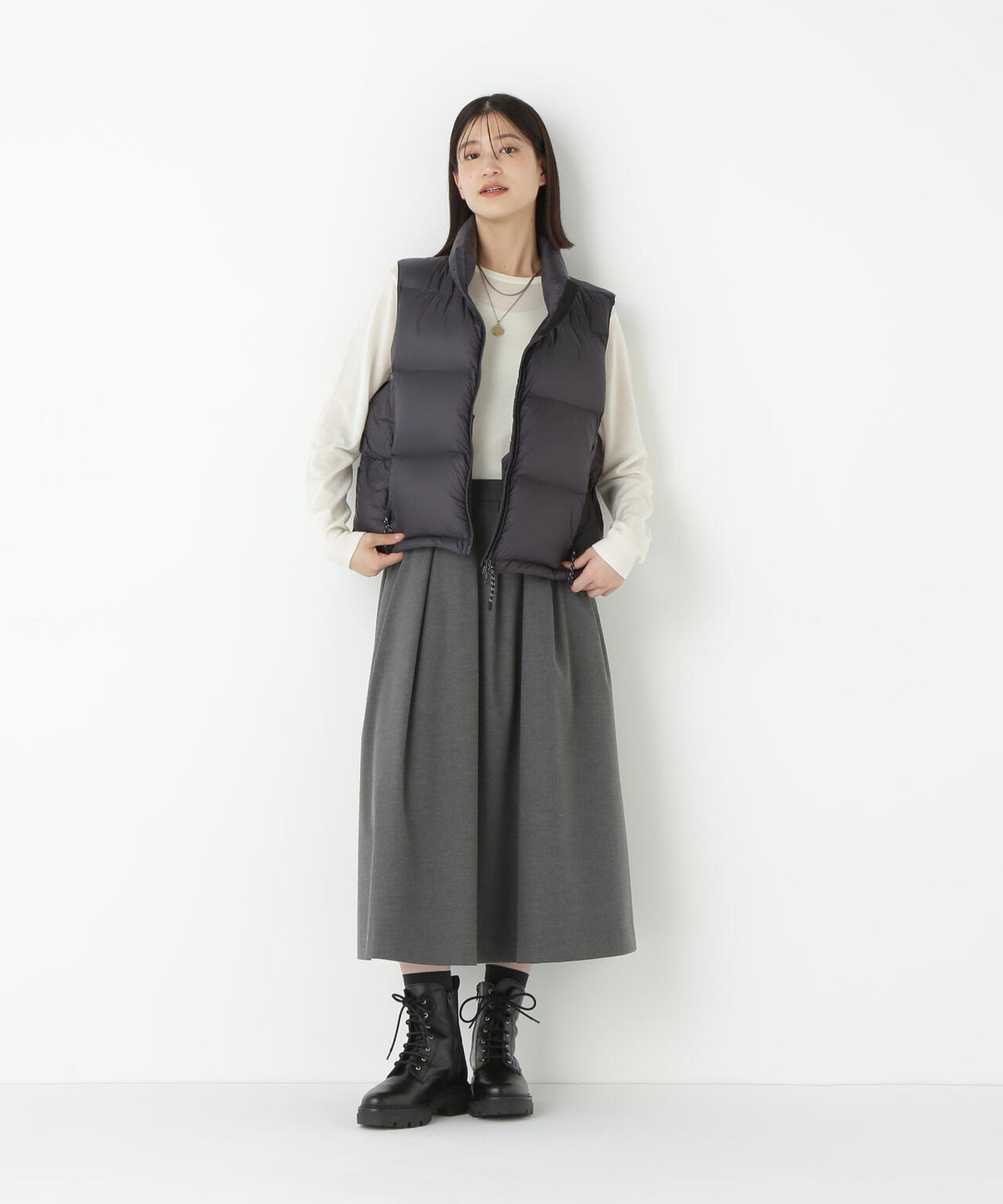 ≪ＴＡＩＯＮコラボ≫ボリュームスタンドダウンベスト