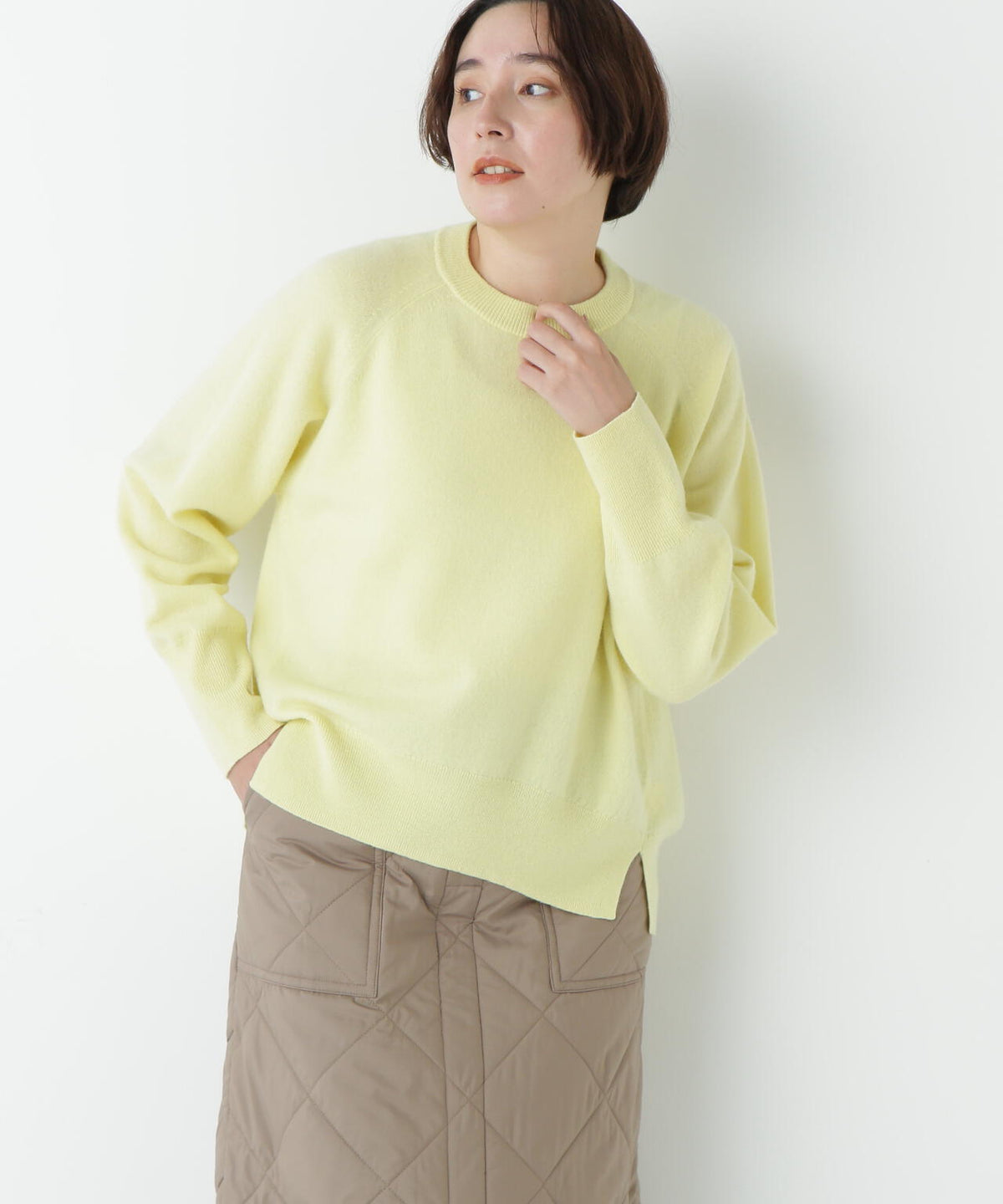 ≪大人気！新色あり7色展開 / 洗える≫ウォッシャブルウールクルーネックプルオーバー