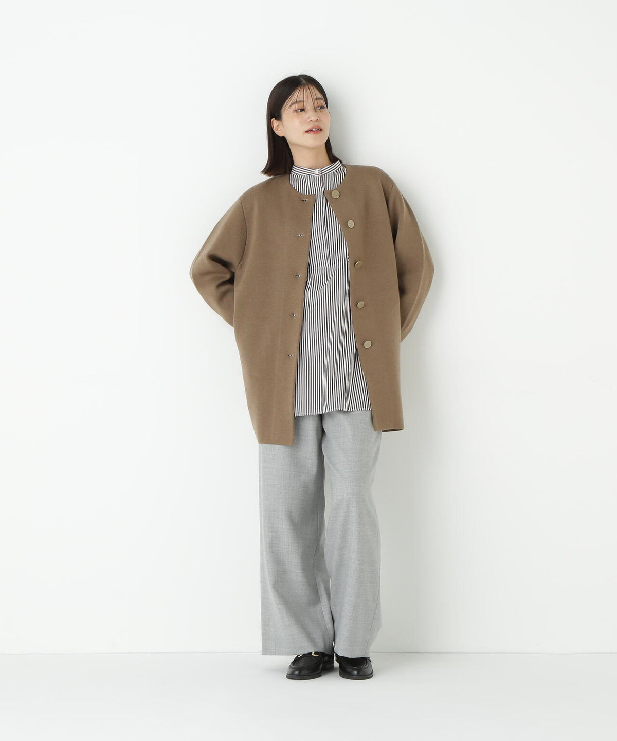 接結ニットコート