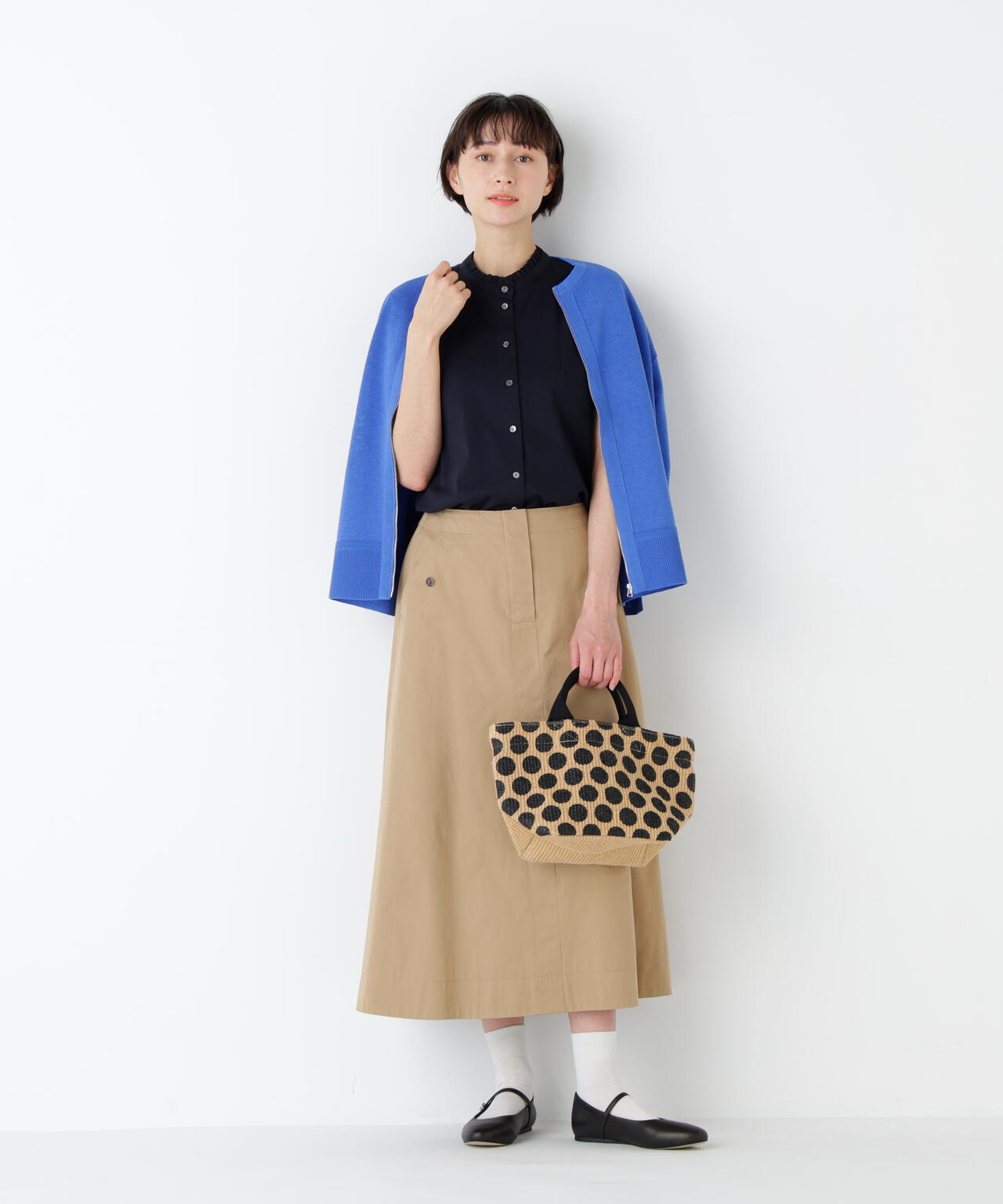身長168cm　B76 W58 H86 着用サイズ：M