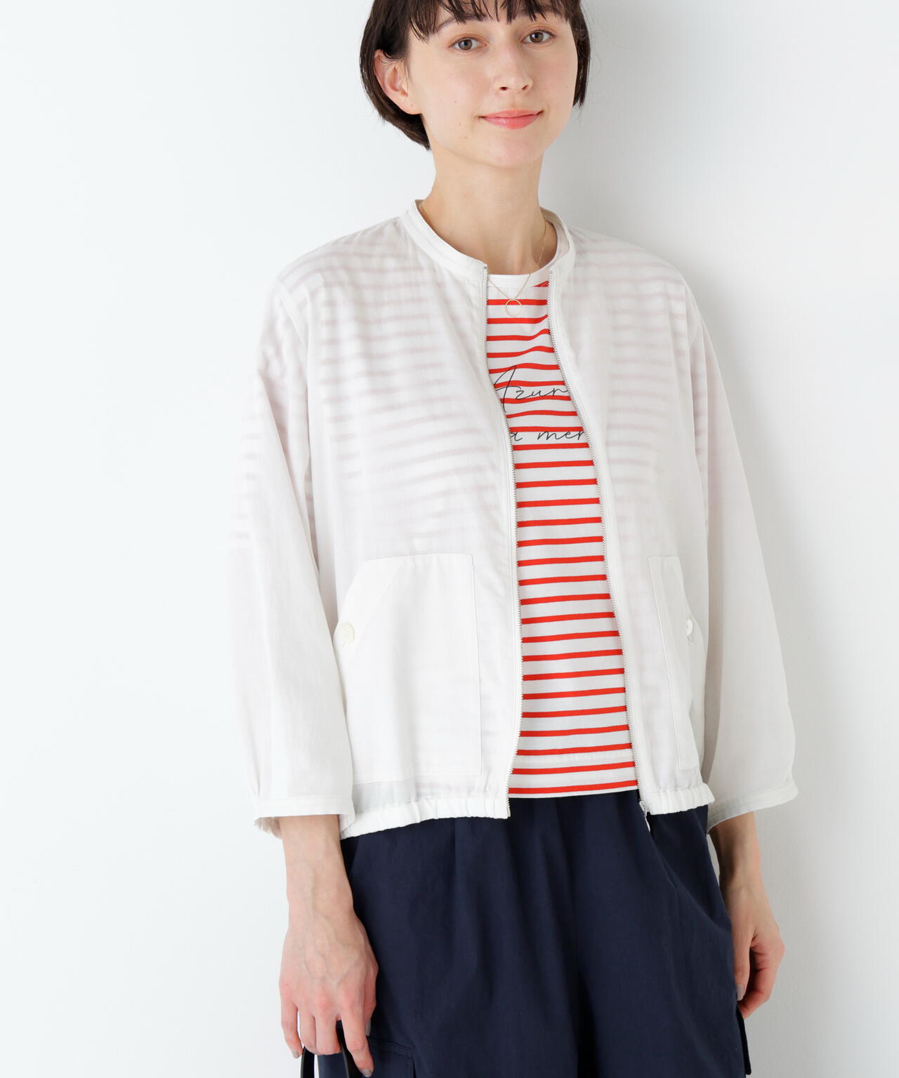 身長168cm　B76 W58 H86 着用サイズ：M