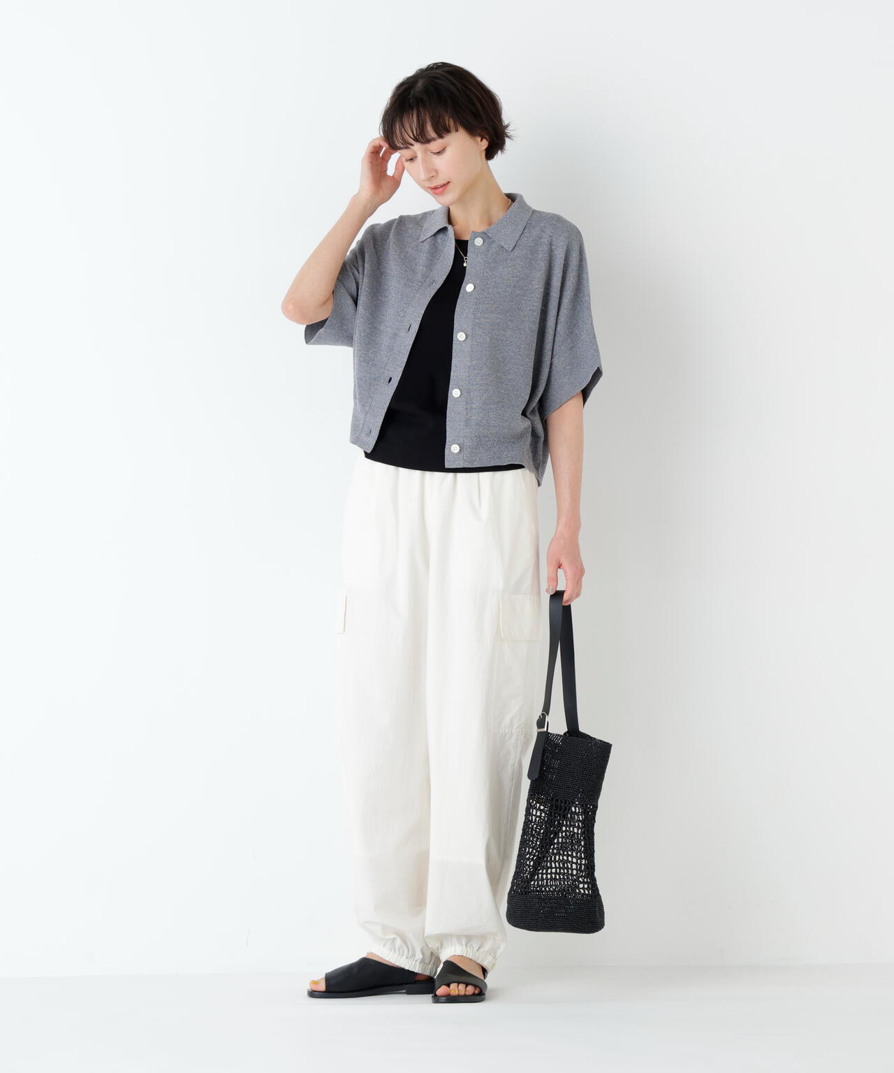 身長168cm　B76 W58 H86 着用サイズ：M