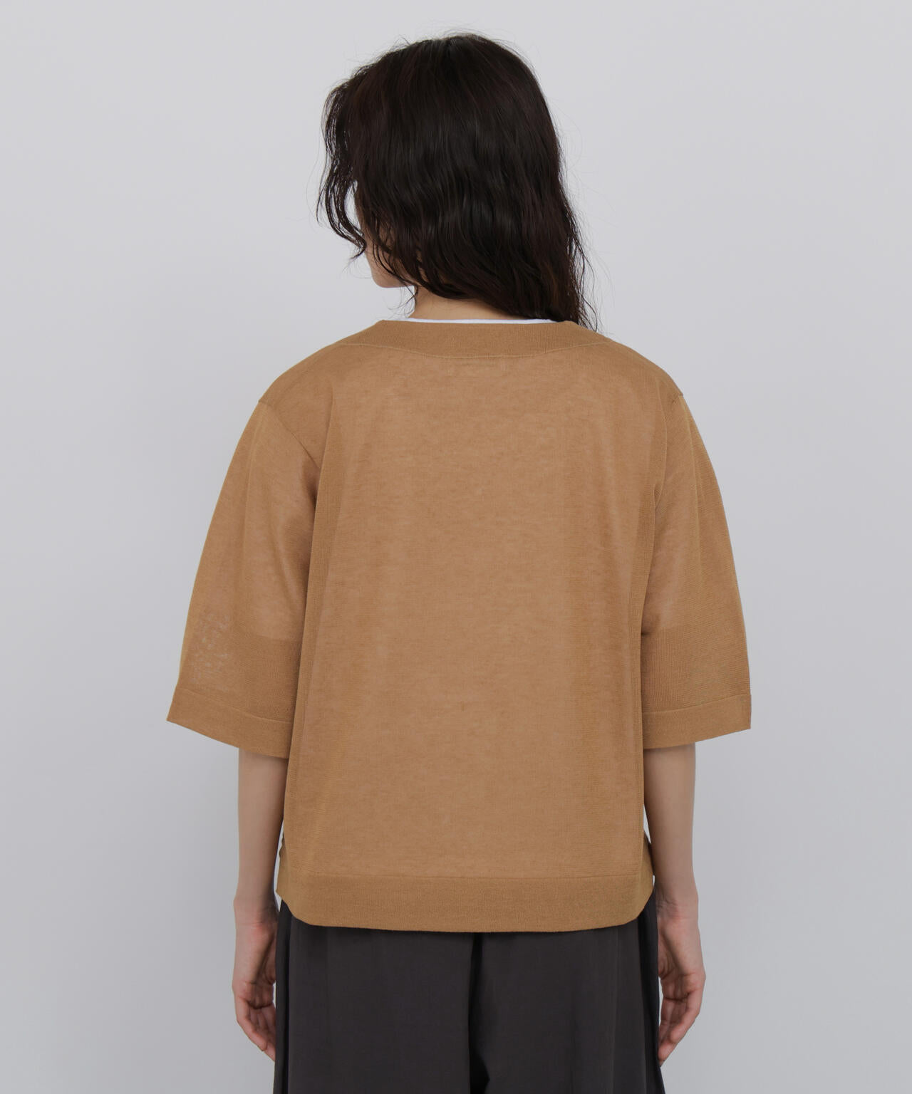 165cm/B:77cm/W:57cm/H:79cm 着用サイズ：M