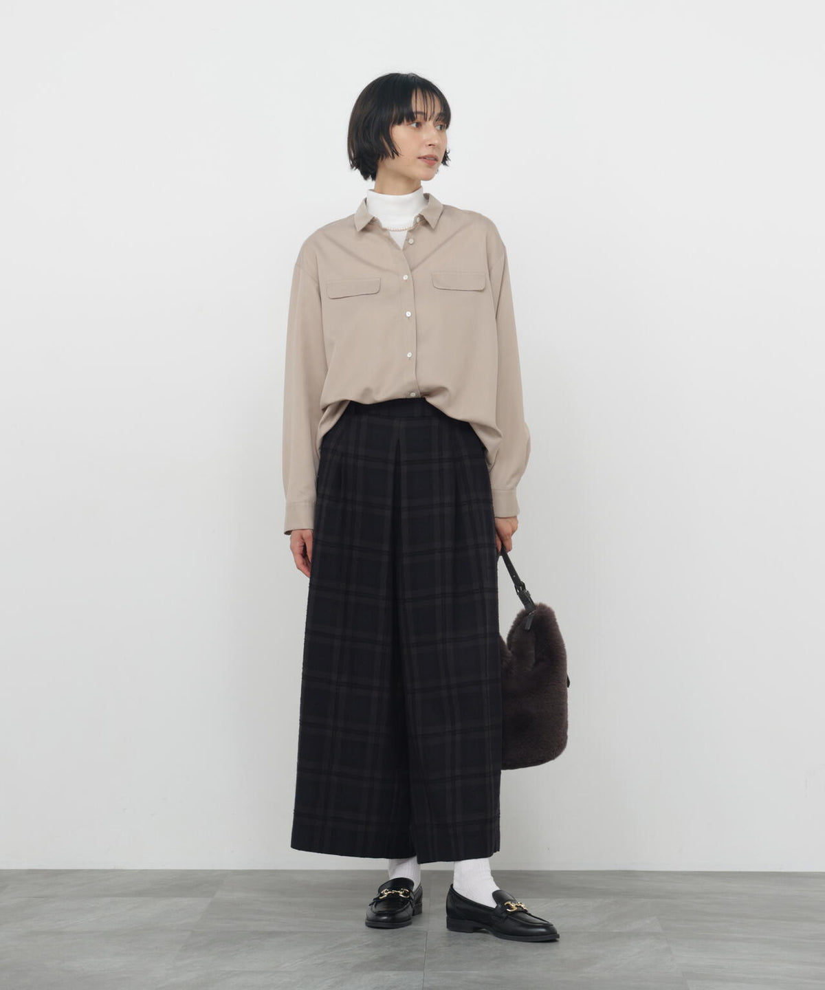 身長168cm　B76 W58 H86 着用サイズ：M