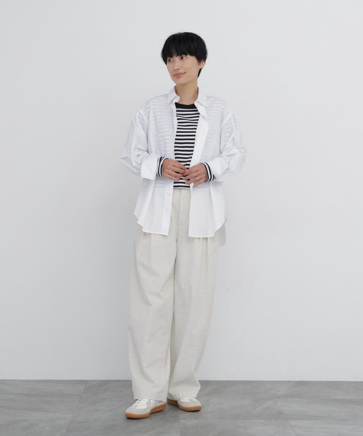 166cm　B/78　W/58　H/86 着用サイズ：M
