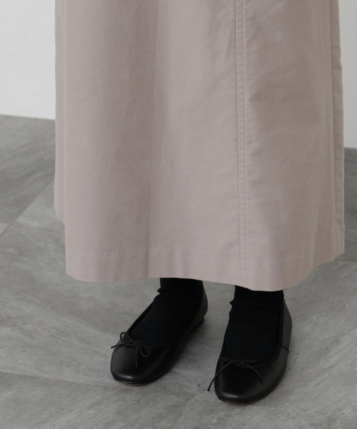 165cm/B:77cm/W:57cm/H:79cm 着用サイズ：M