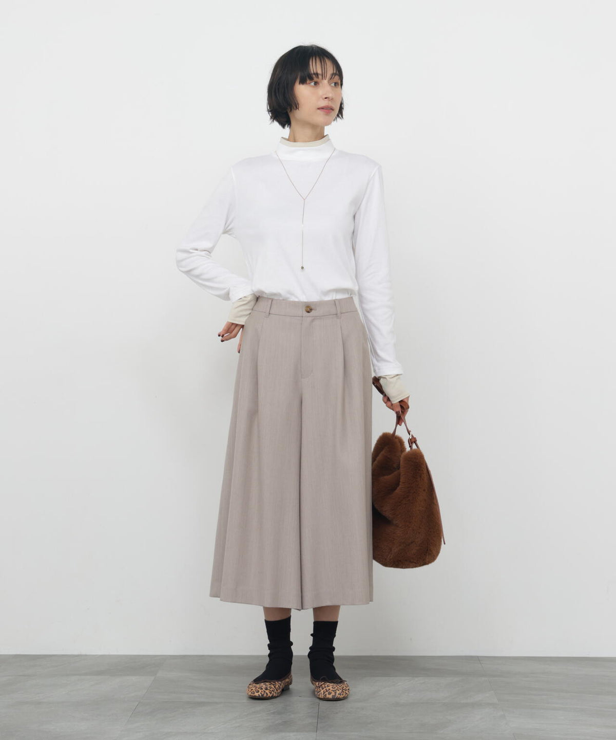 身長168cm　B76 W58 H86 着用サイズ：M