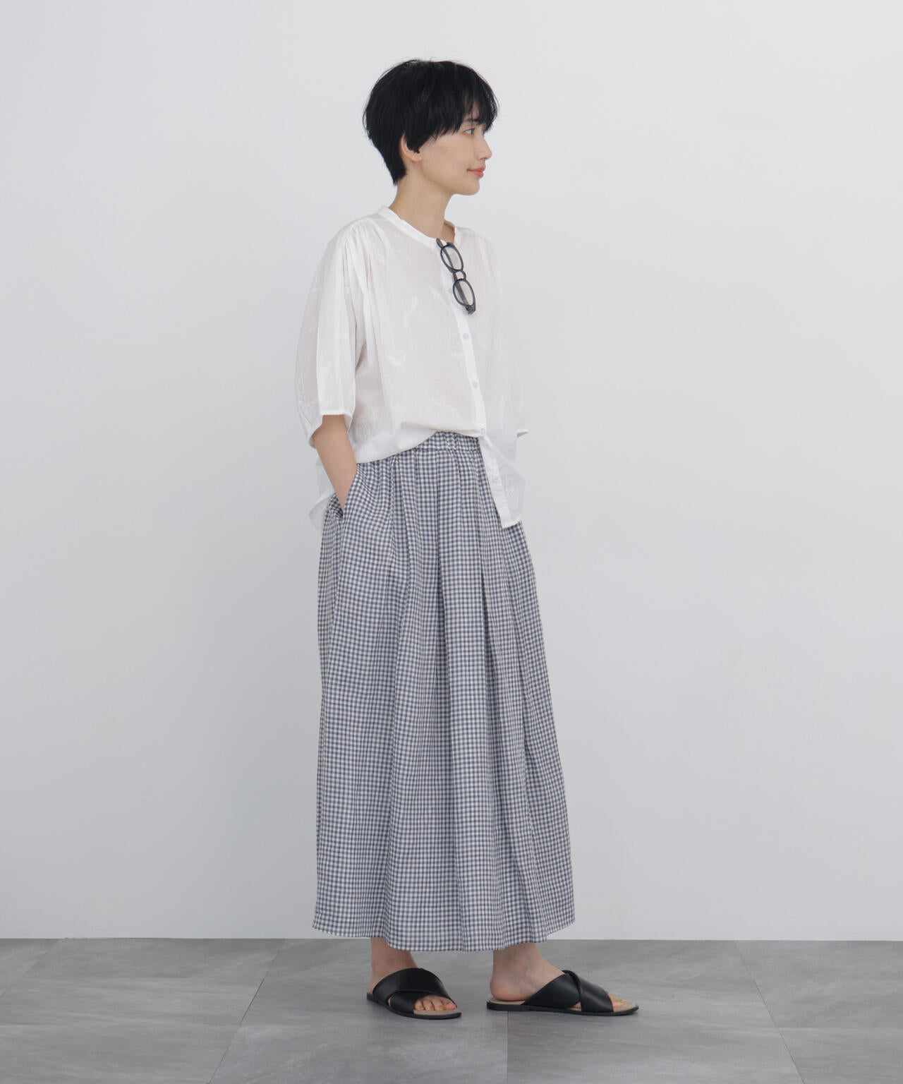 166cm　B/78　W/58　H/86 着用サイズ：M