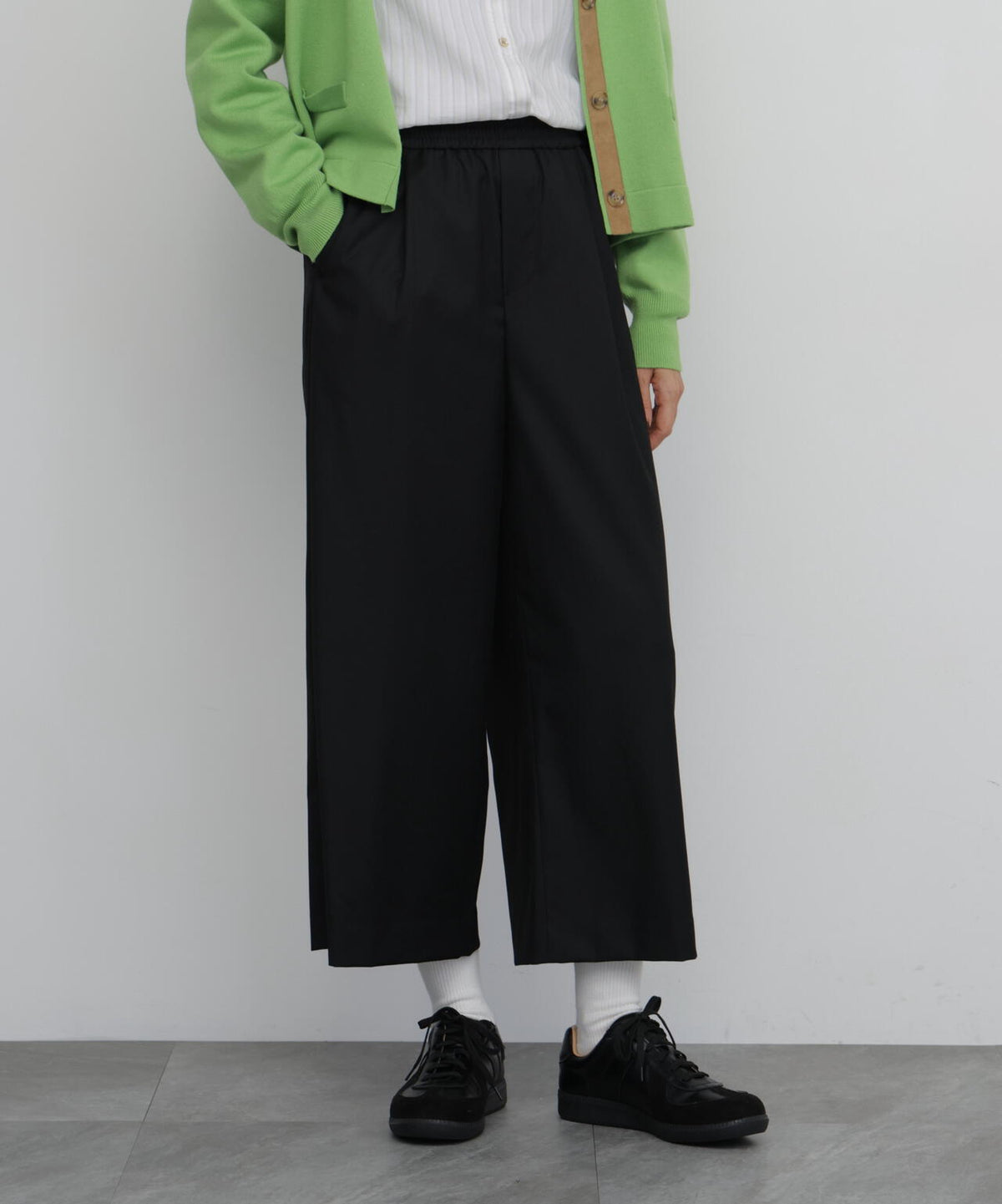 【倉科カナさん着用】《Good Price》トラックガウチョパンツ