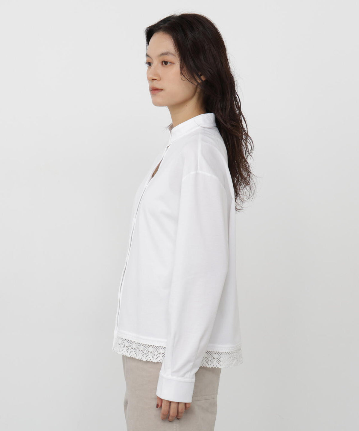 165cm/B:77cm/W:57cm/H:79cm 着用サイズ：M