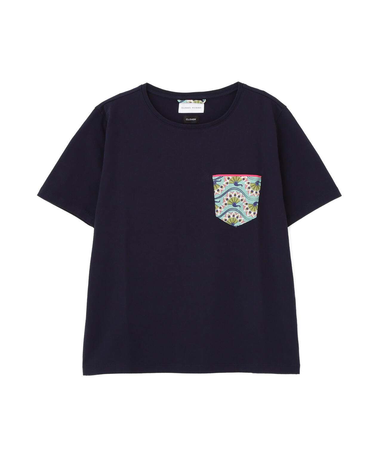 《 大人気！ / CLOUDYコラボ 》アフリカンモチーフ  ポケットＴシャツ