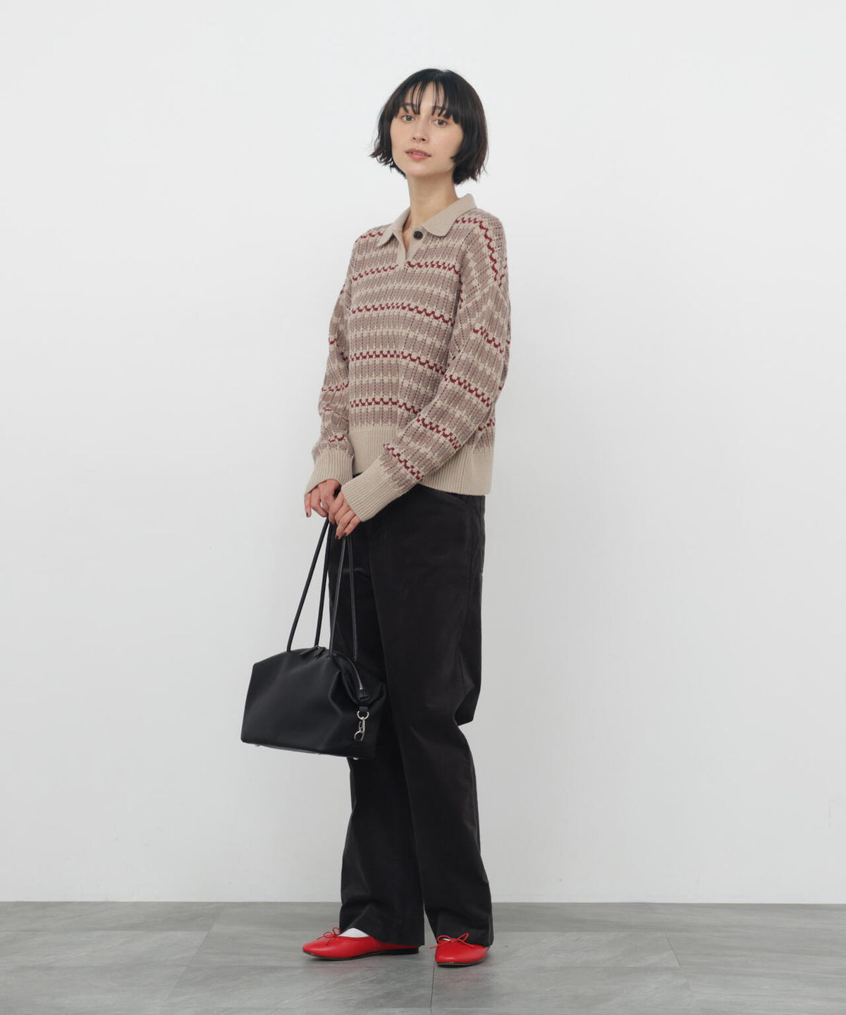 身長168cm　B76 W58 H86 着用サイズ：M