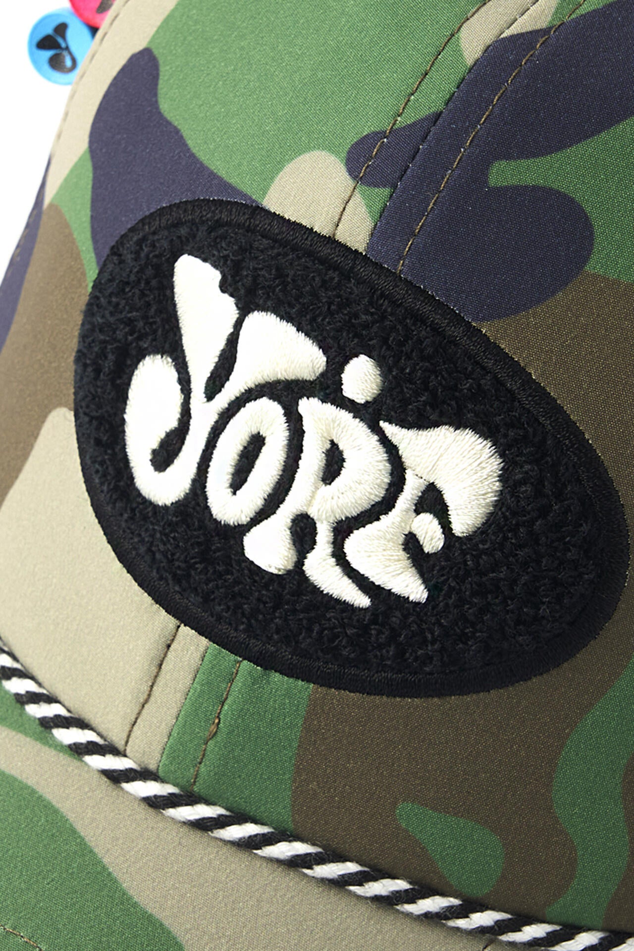 【YORF（ヨルフ）】ロゴカモキャップ