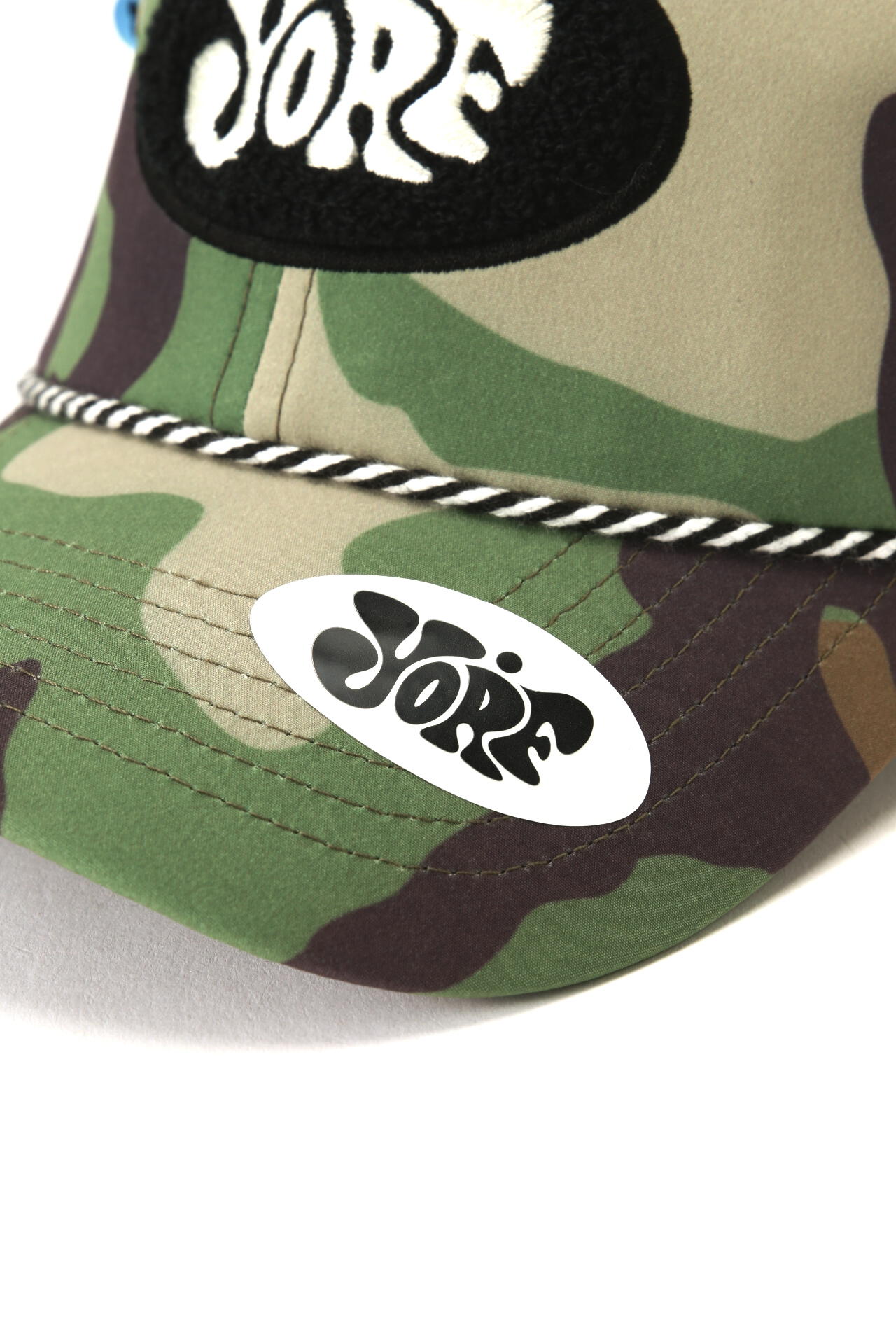 【YORF（ヨルフ）】ロゴカモキャップ