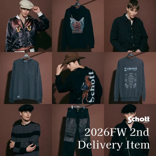 2026FW 2nd Delivery Item｜Schott｜画像