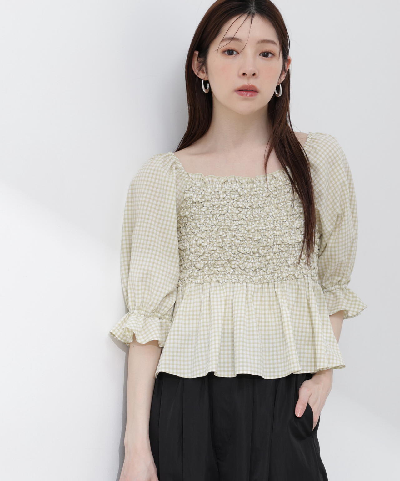 167cm 着用サイズ：M