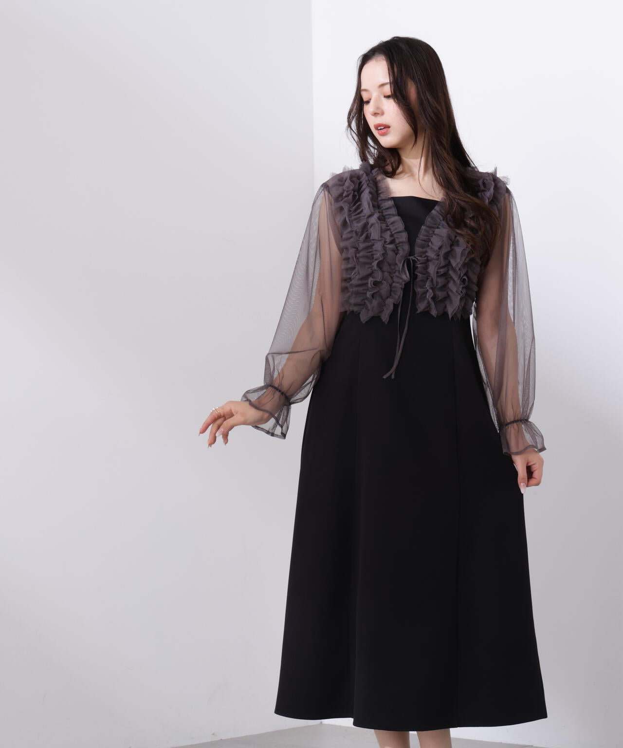 ラッフルボレロセットアップ