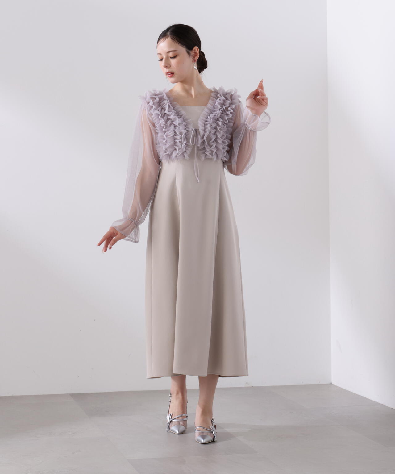 ラッフルボレロセットアップ
